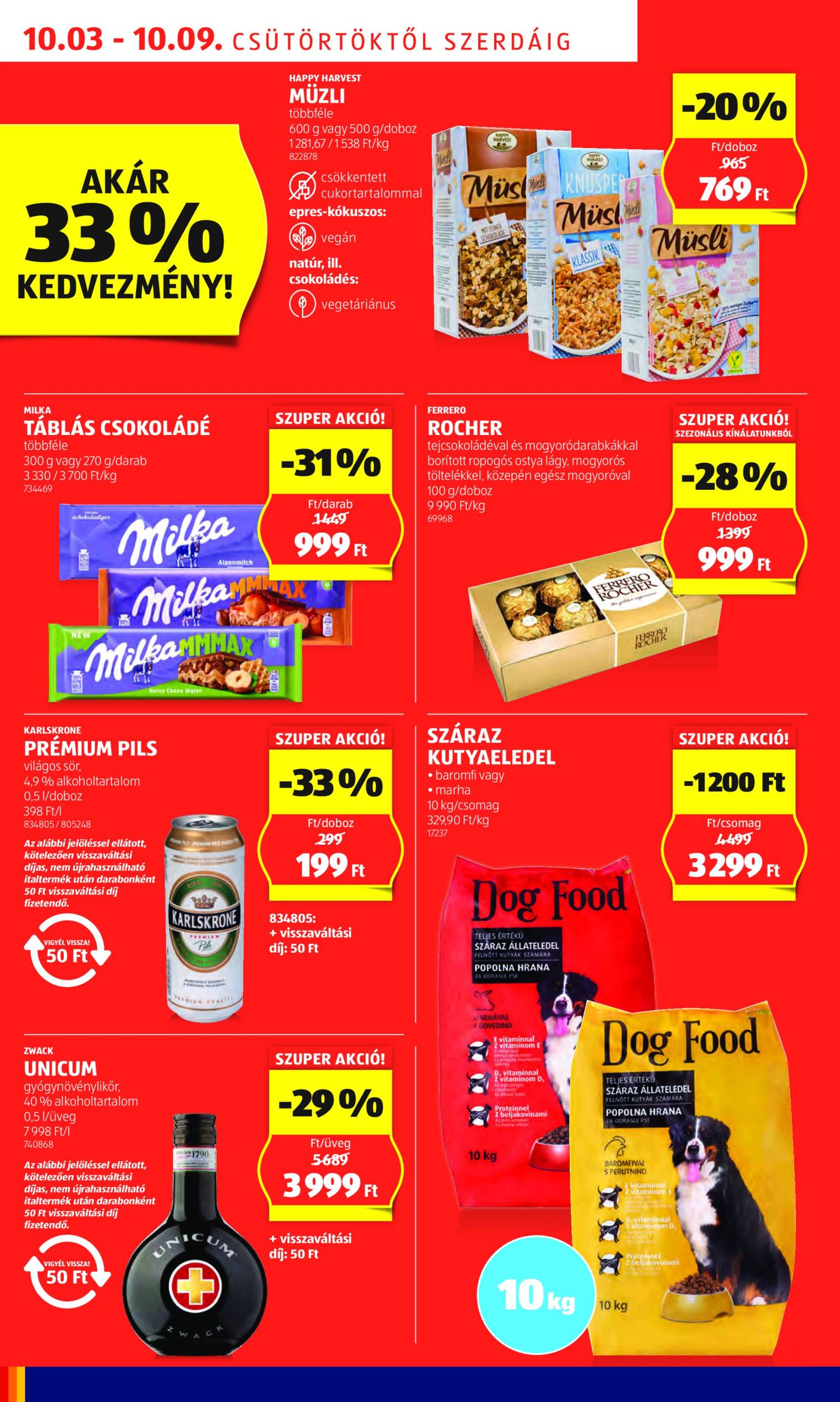 aldi - Aktuális újság Aldi 10.03. - 10.09. - page: 6