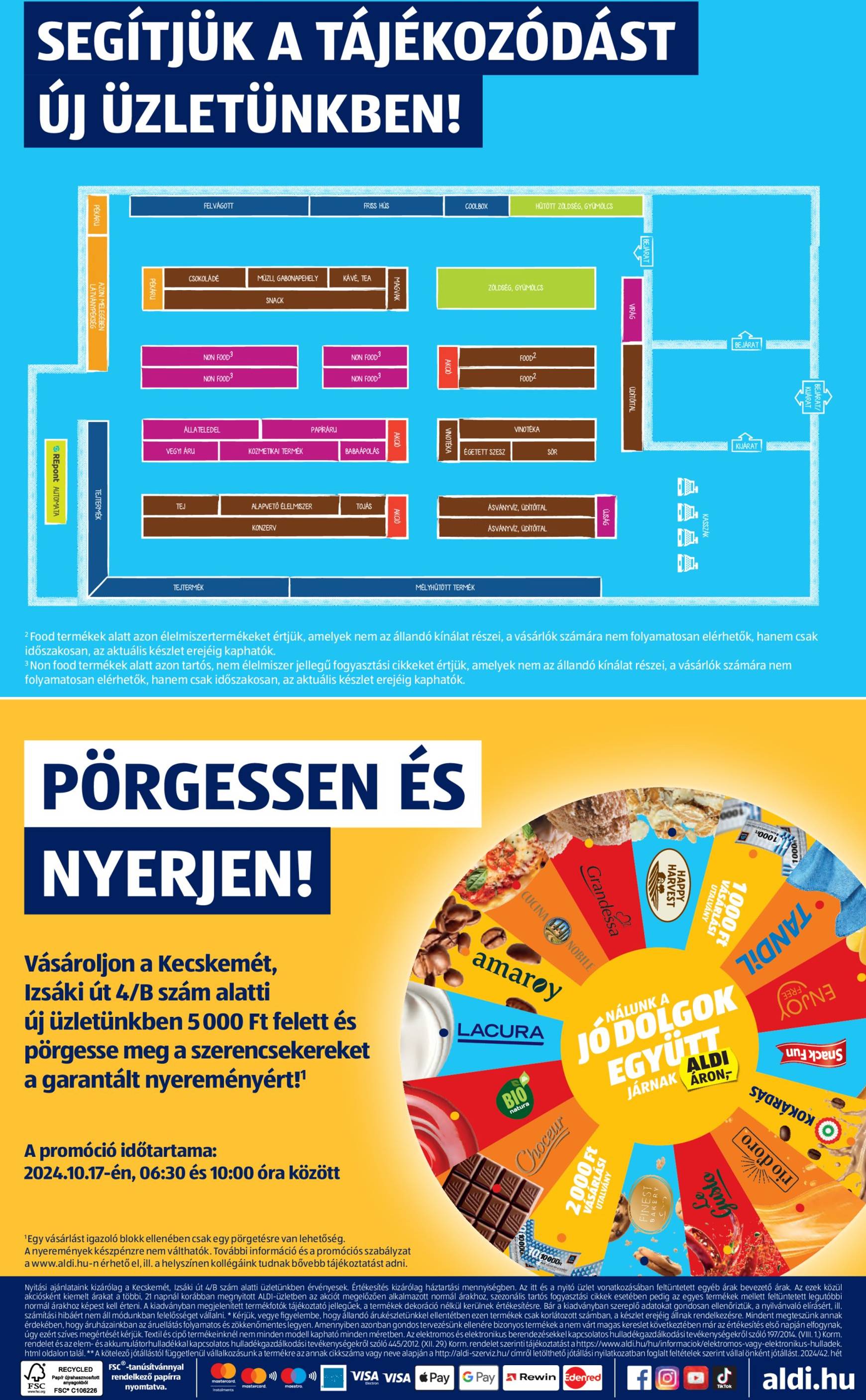 aldi - Aldi - Üzletnyitás: Kecskemét, akciós újság, érvényes 10.17. - 10.19. - page: 16