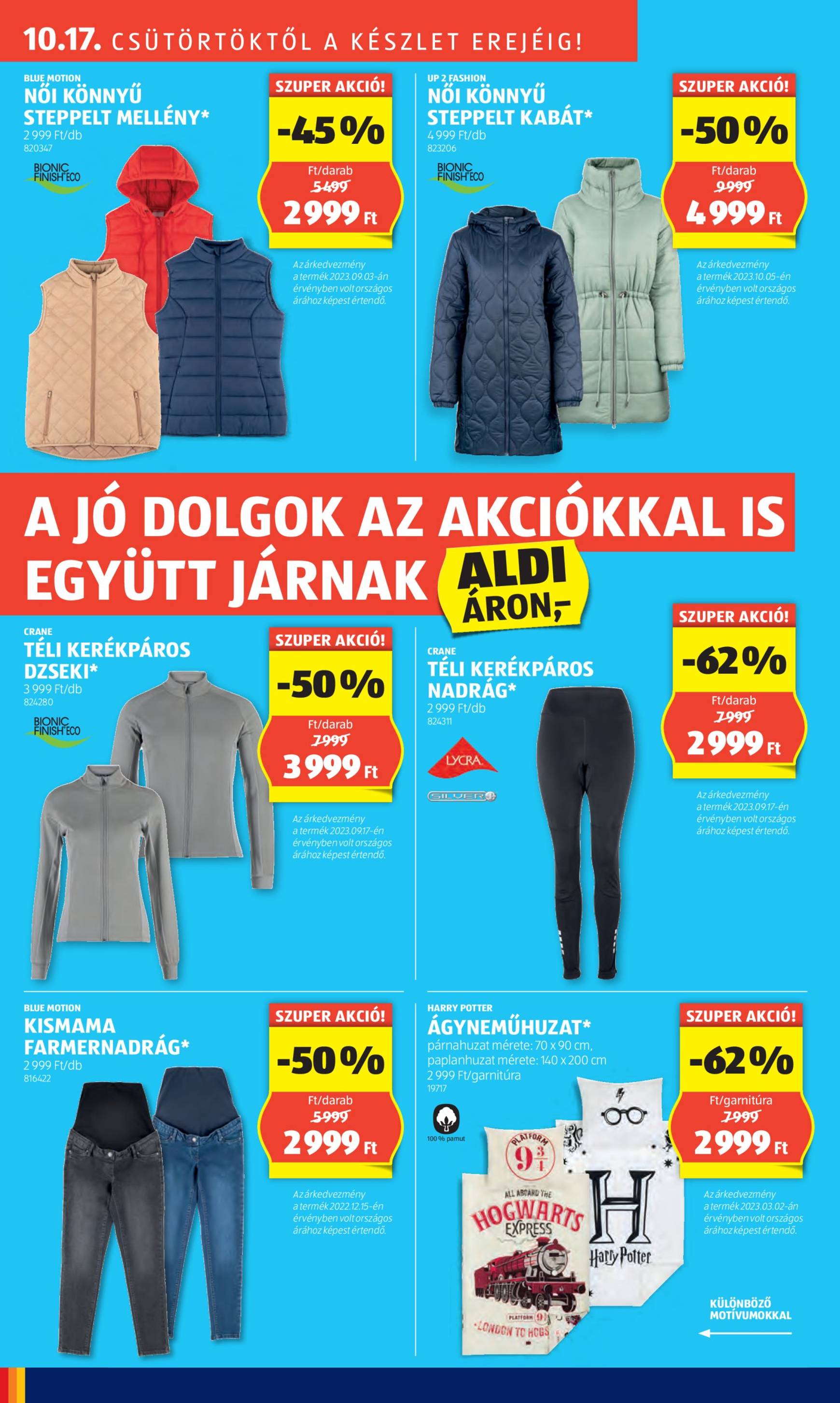 aldi - Aldi - Üzletnyitás: Kecskemét, akciós újság, érvényes 10.17. - 10.19. - page: 14