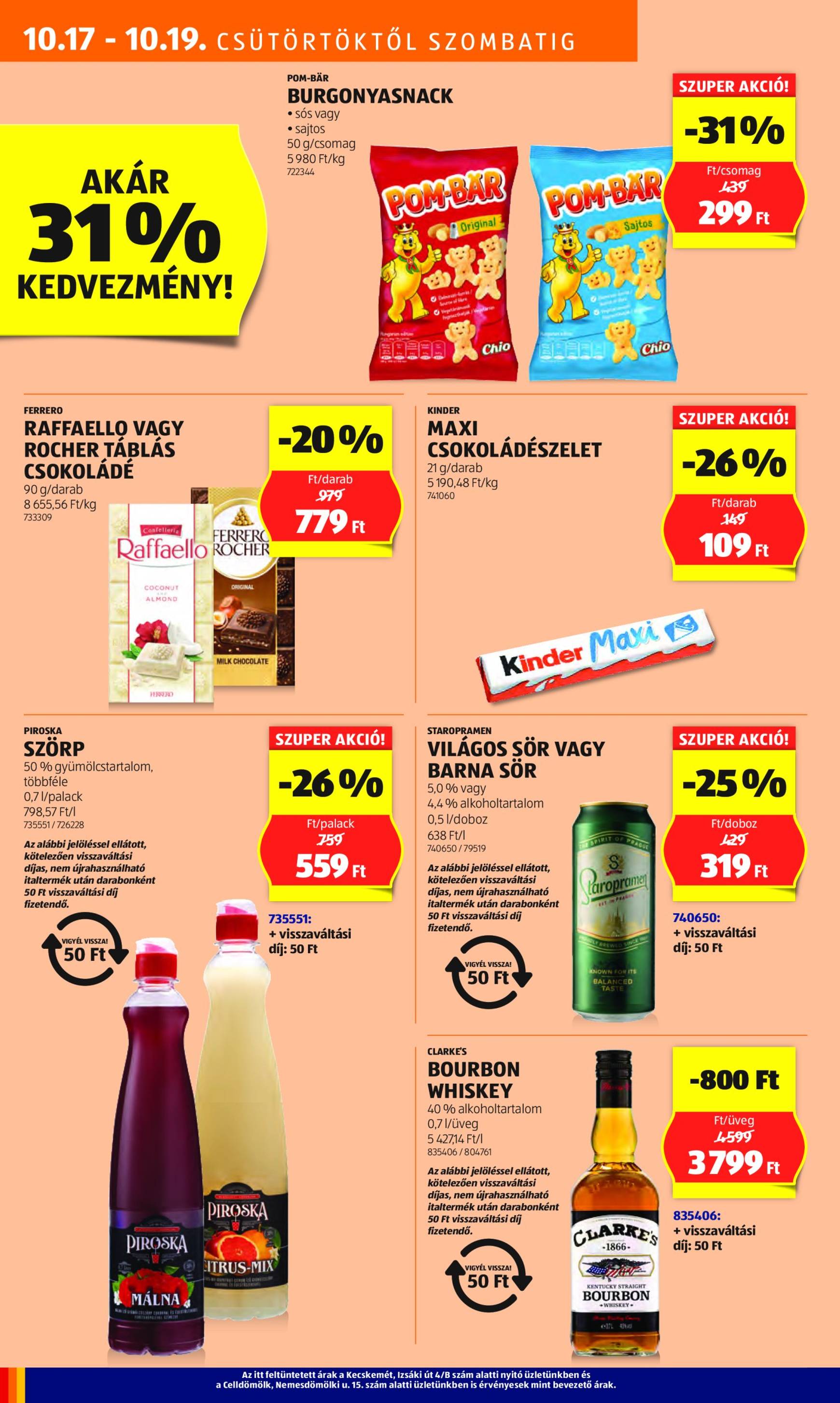 aldi - Aldi akciós újság, érvényes 10.17. - 10.22. - page: 10