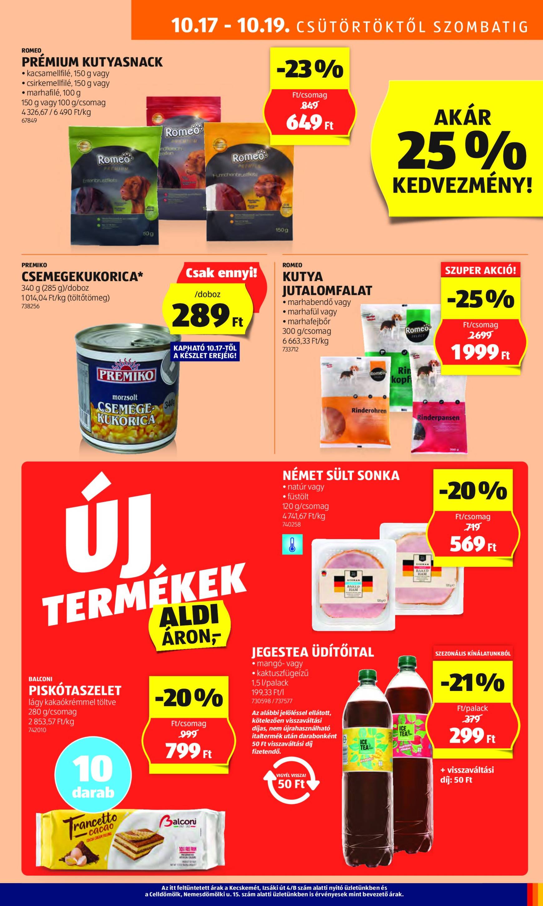 aldi - Aldi akciós újság, érvényes 10.17. - 10.22. - page: 11