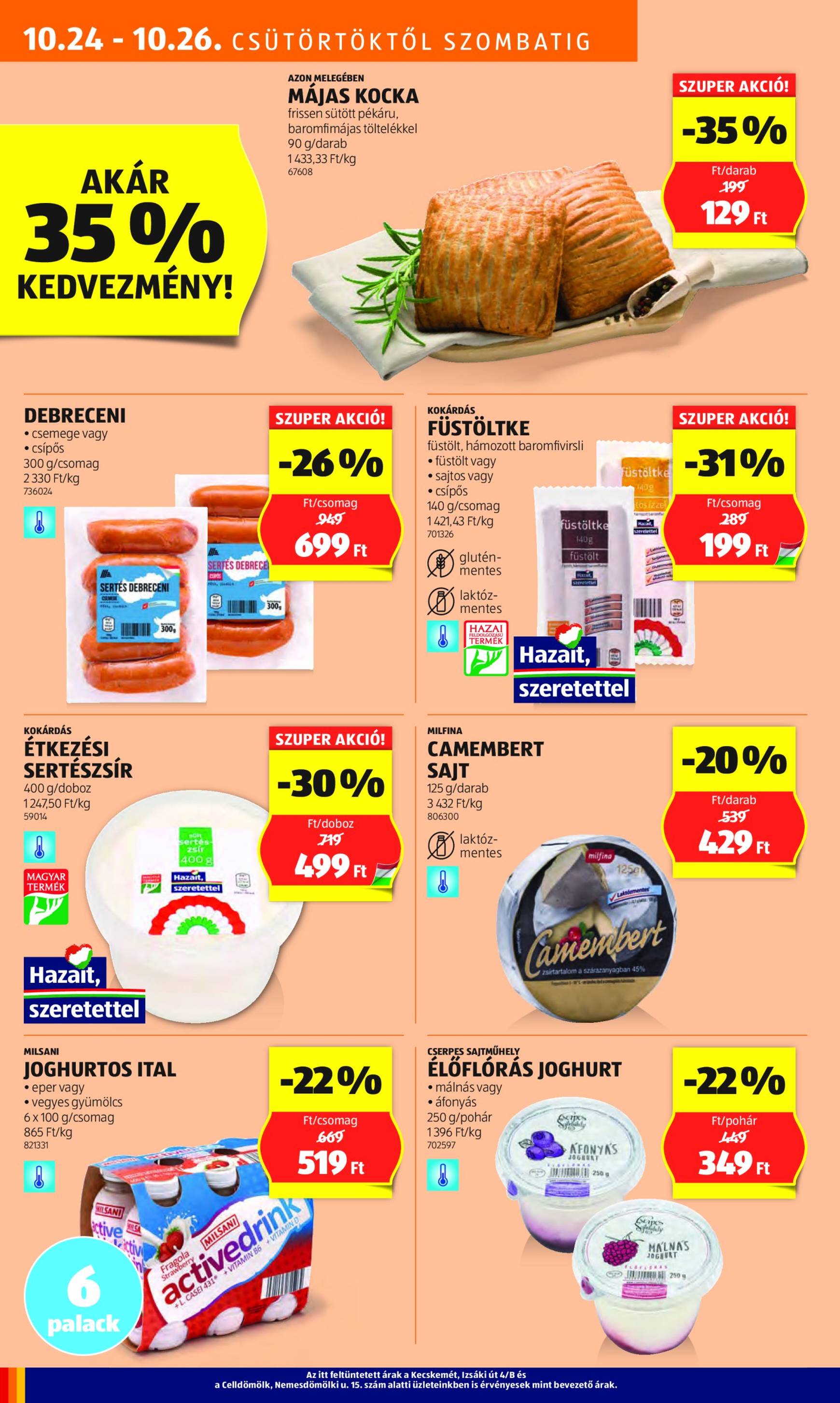 aldi - Aldi akciós újság, érvényes 10.24. - 10.30. - page: 8