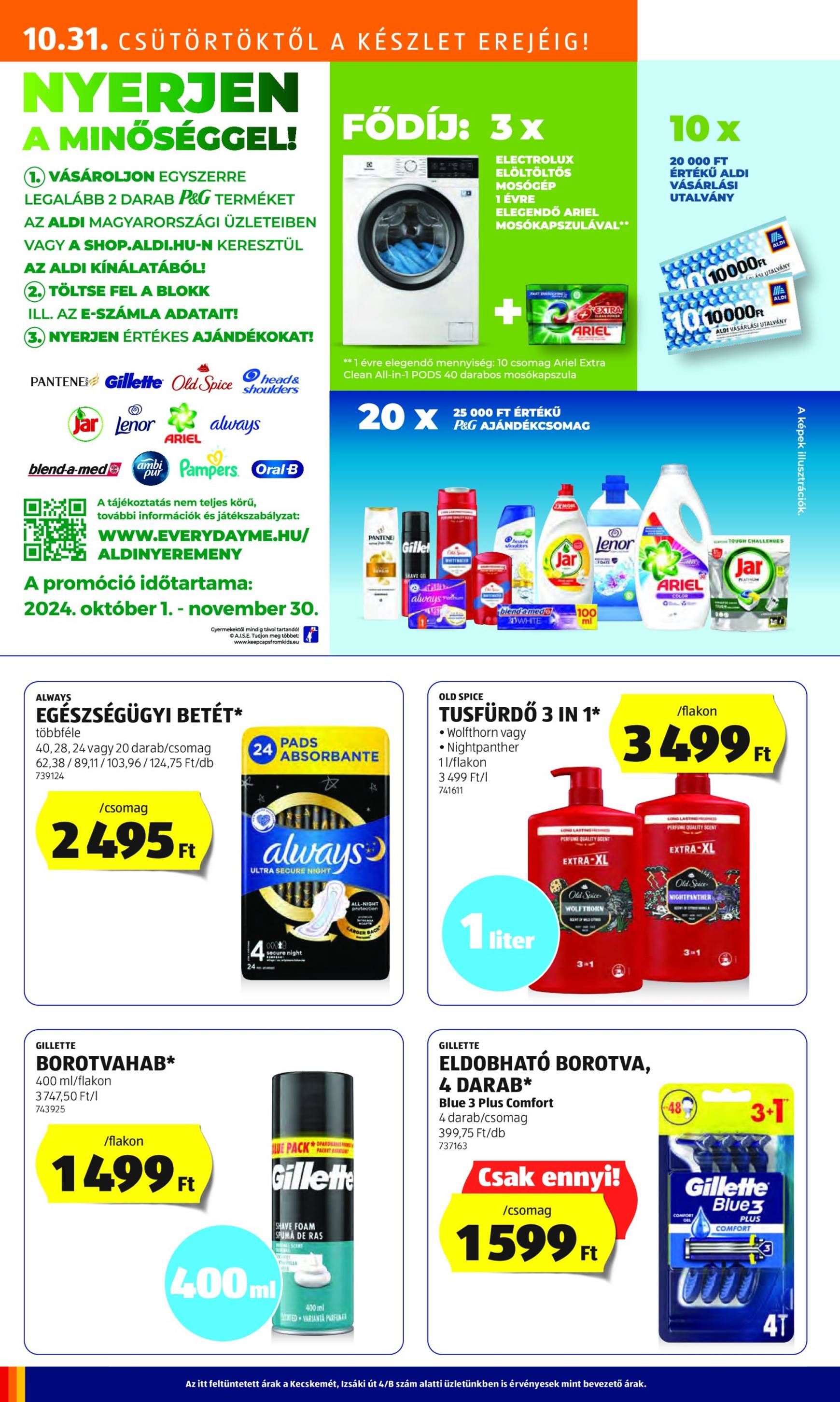 aldi - Aldi akciós újság, érvényes 10.31. - 11.06. - page: 28