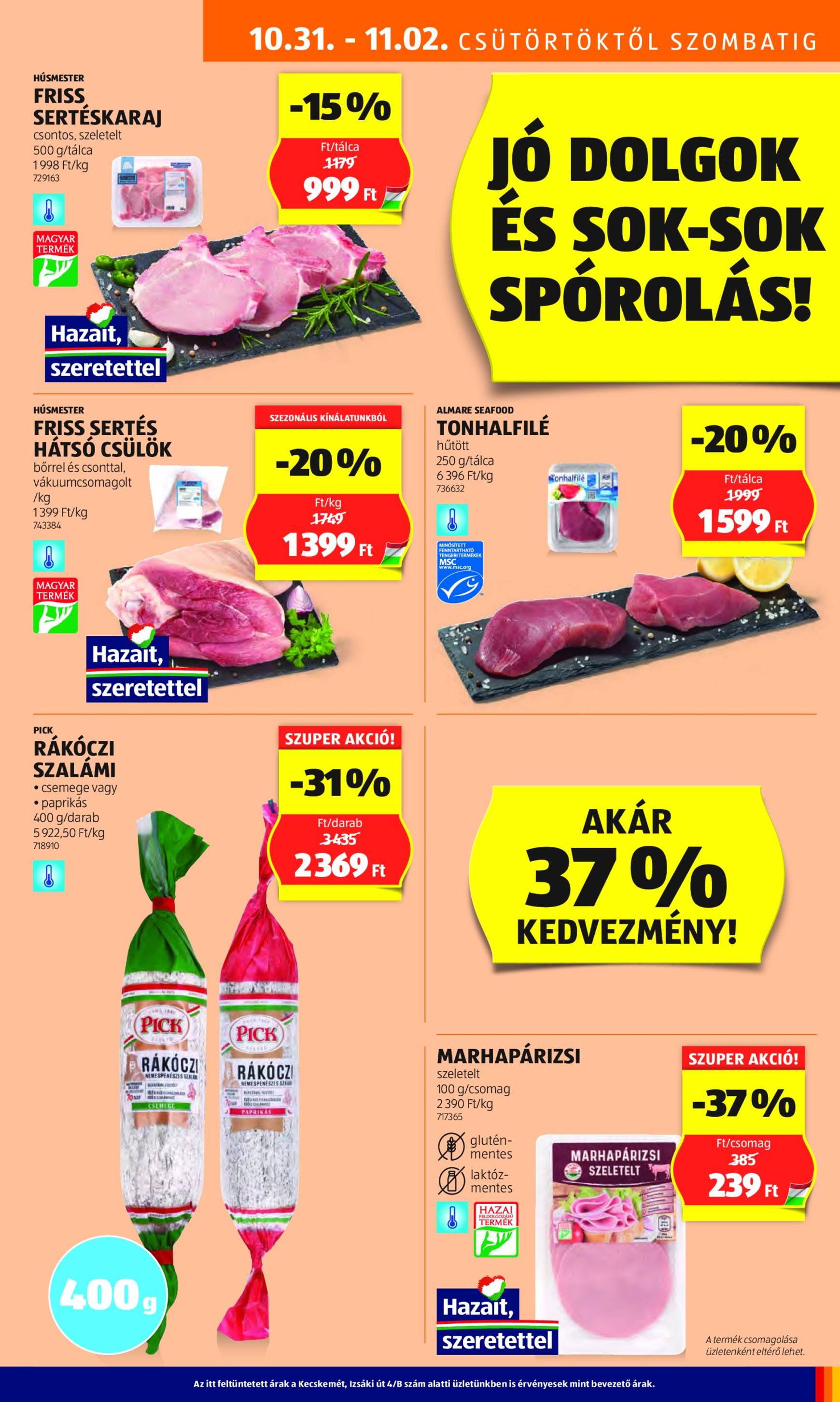 aldi - Aldi akciós újság, érvényes 10.31. - 11.06. - page: 7