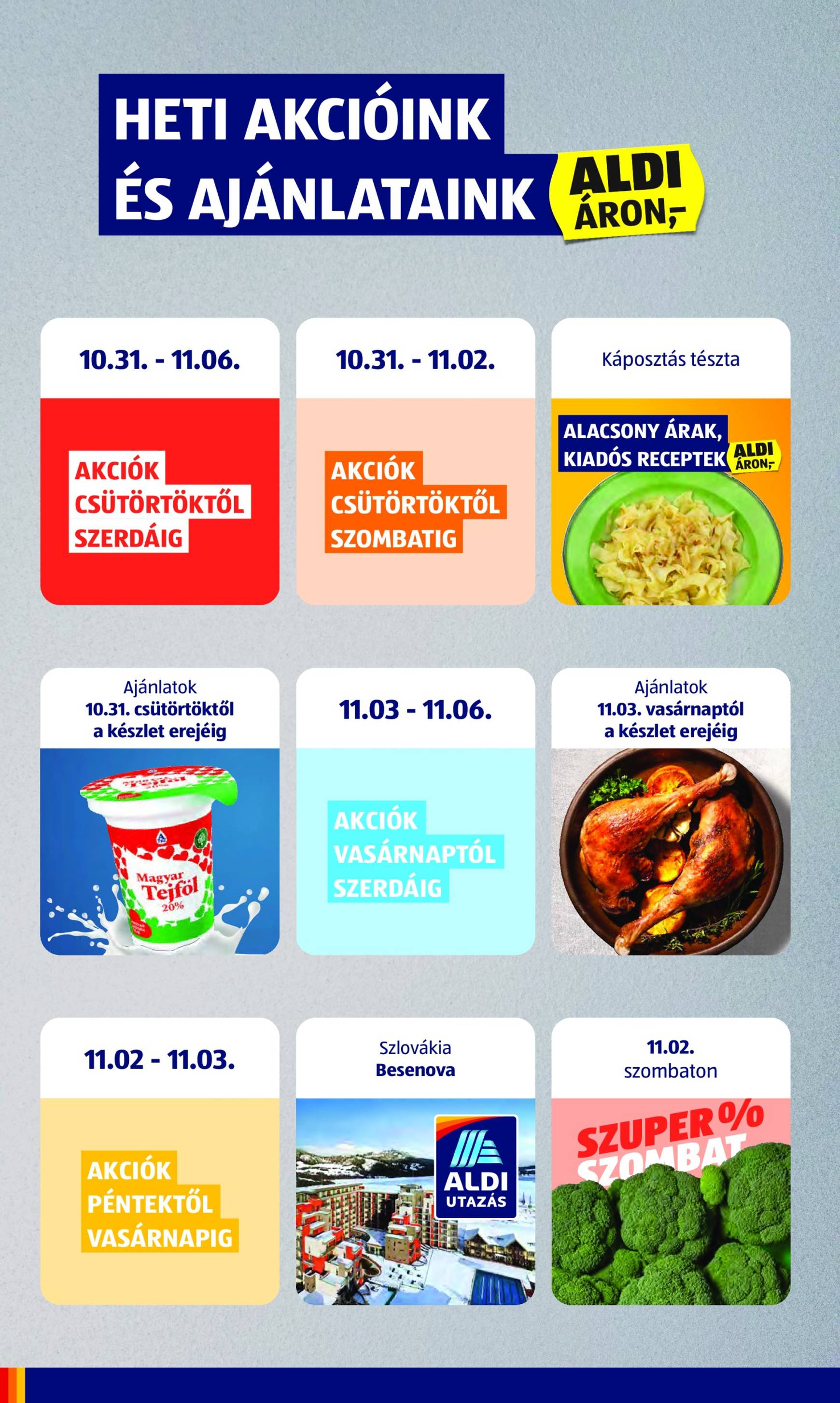 aldi - Aldi akciós újság, érvényes 10.31. - 11.06. - page: 2