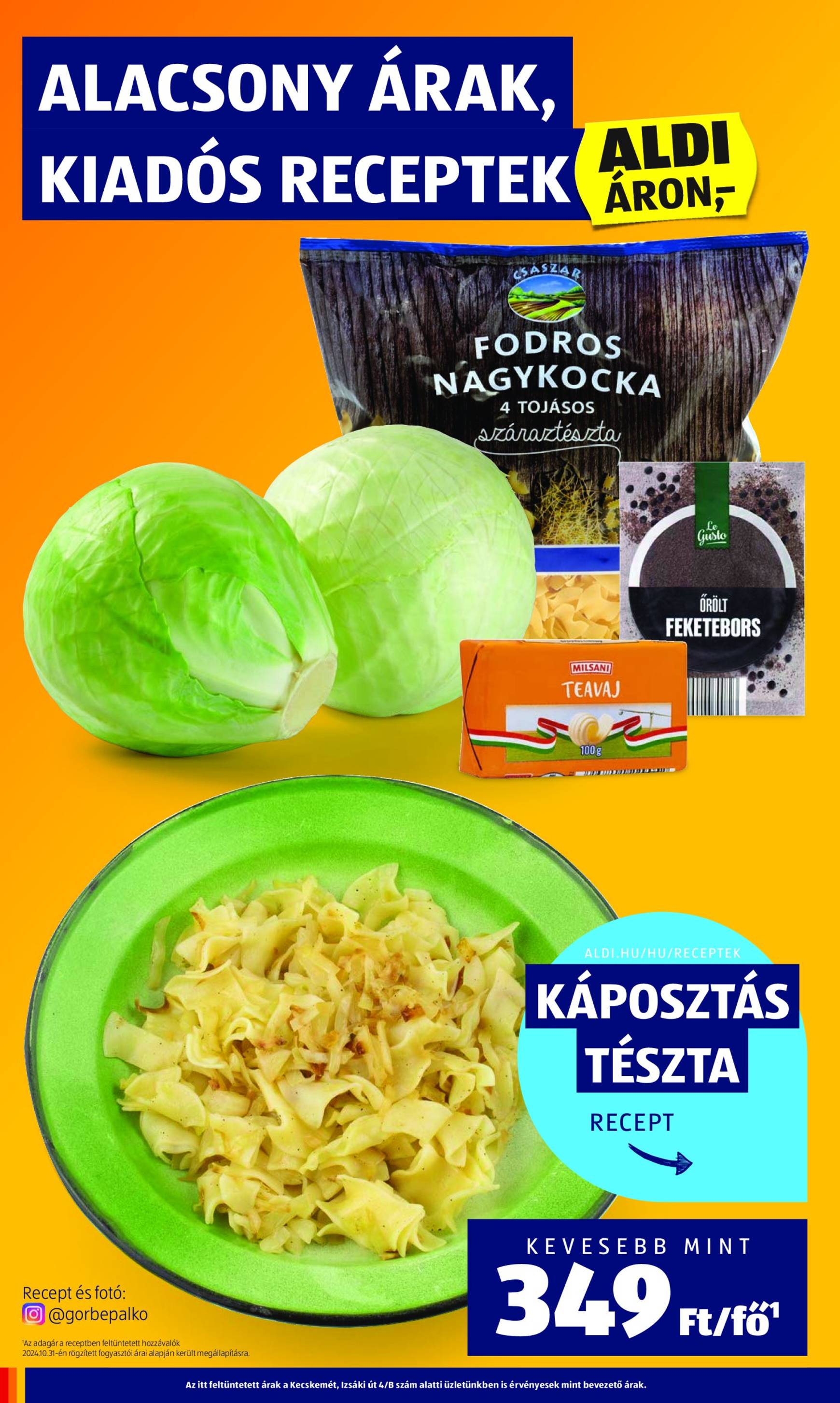 aldi - Aldi akciós újság, érvényes 10.31. - 11.06. - page: 14