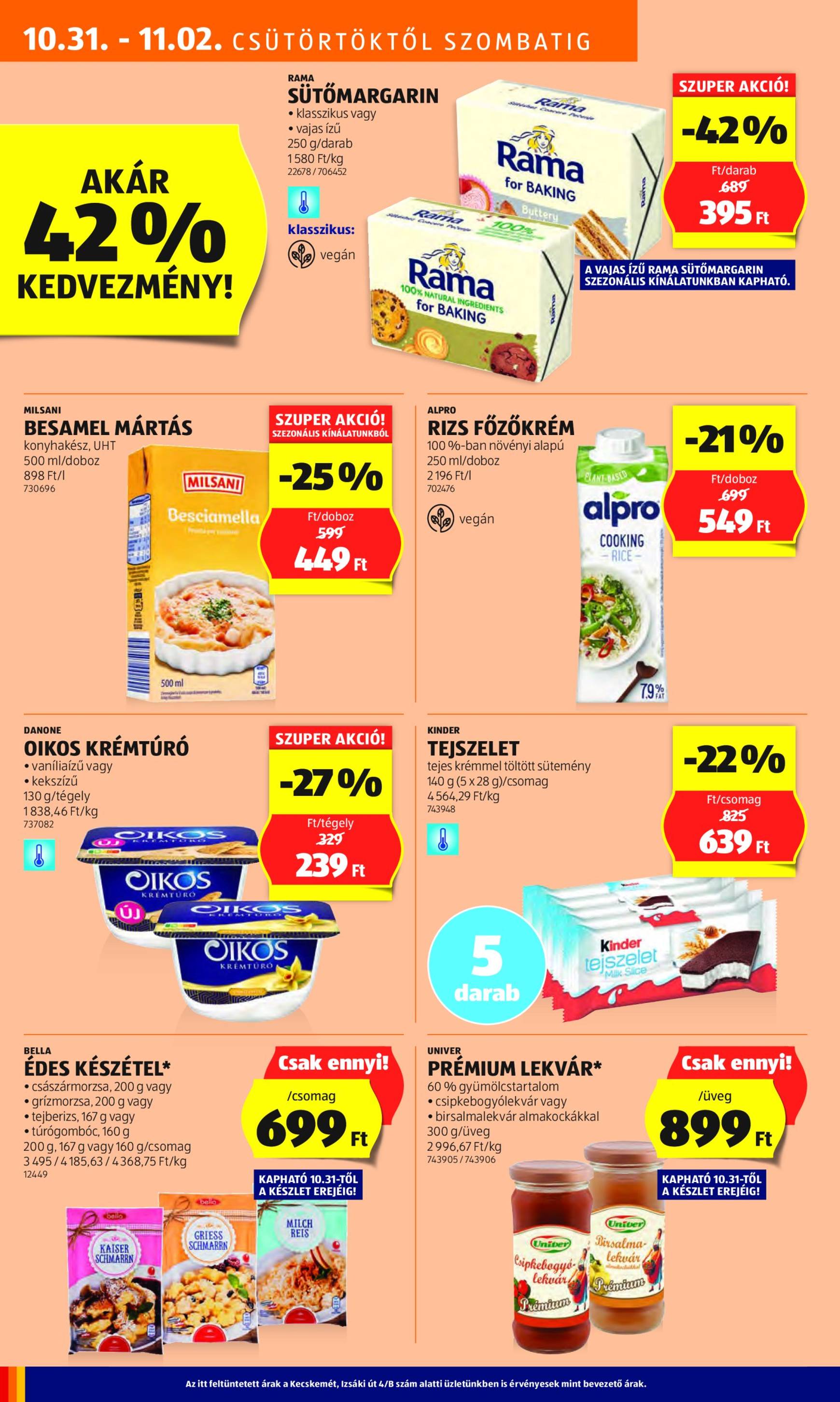 aldi - Aldi akciós újság, érvényes 10.31. - 11.06. - page: 8