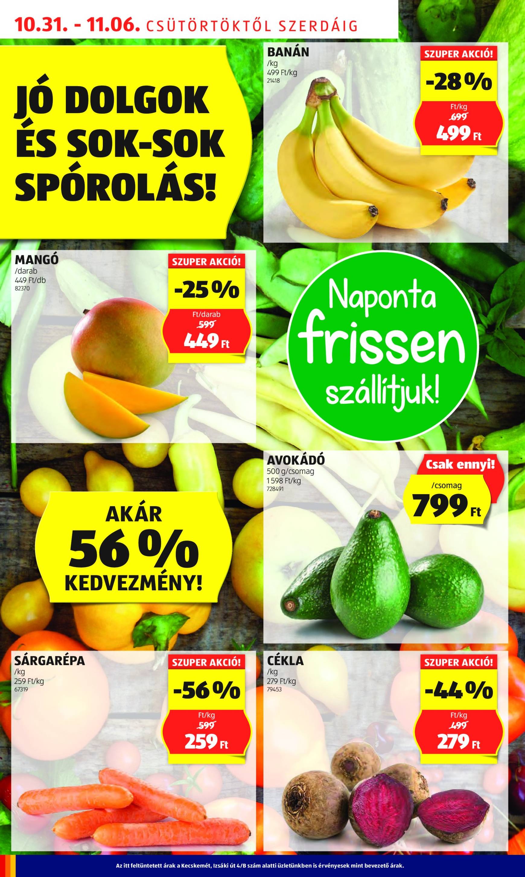 aldi - Aldi akciós újság, érvényes 10.31. - 11.06. - page: 4