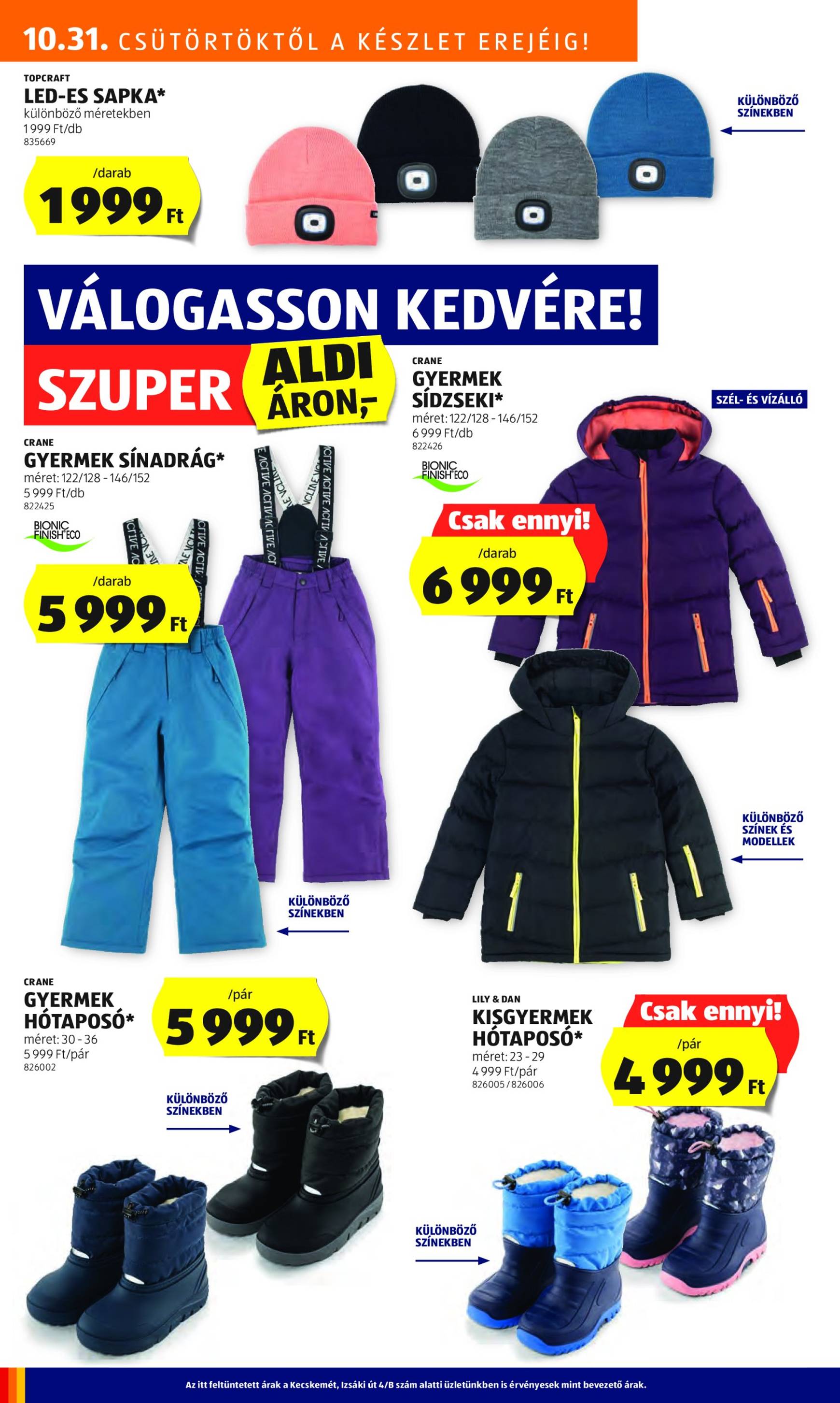 aldi - Aldi akciós újság, érvényes 10.31. - 11.06. - page: 20