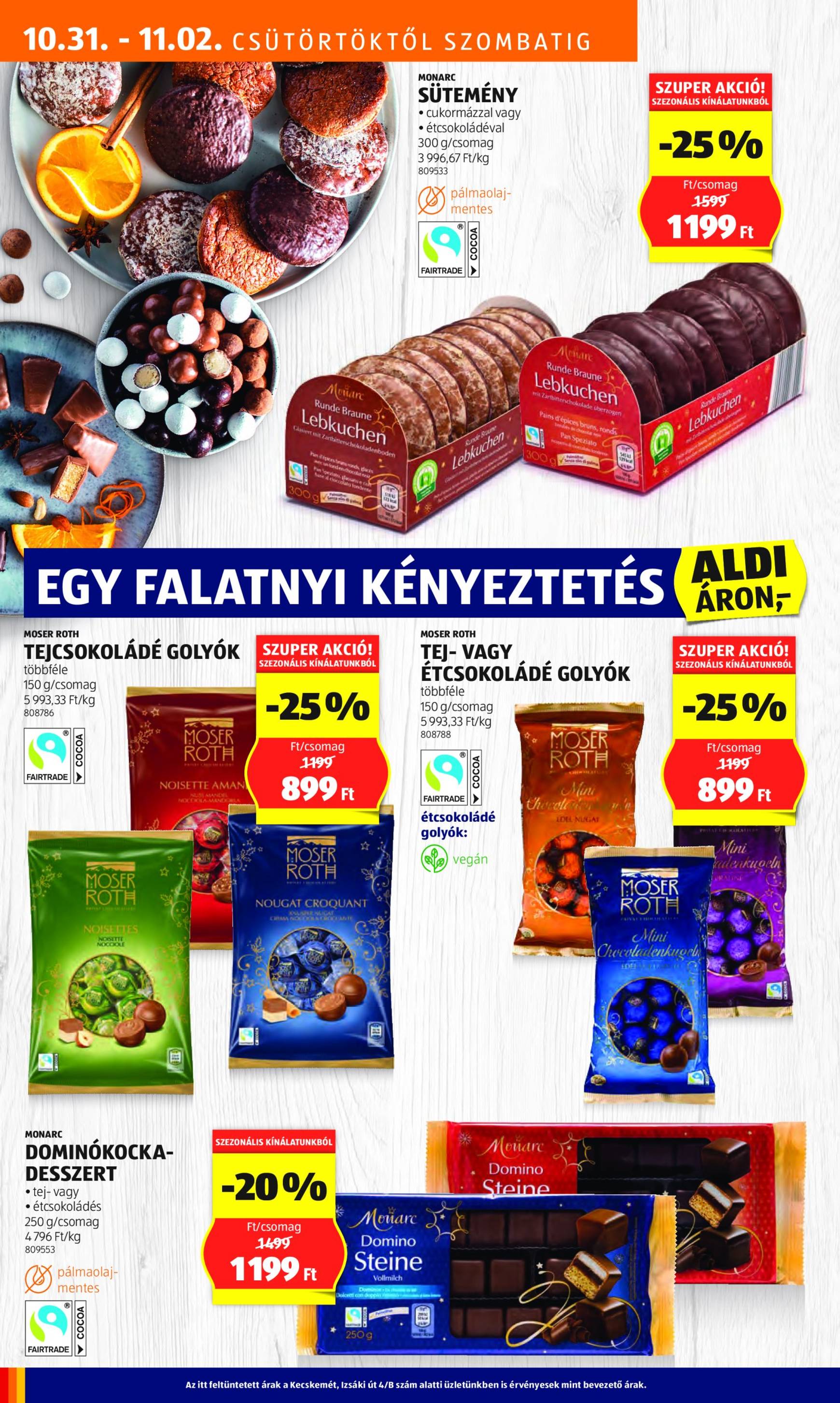 aldi - Aldi akciós újság, érvényes 10.31. - 11.06. - page: 16