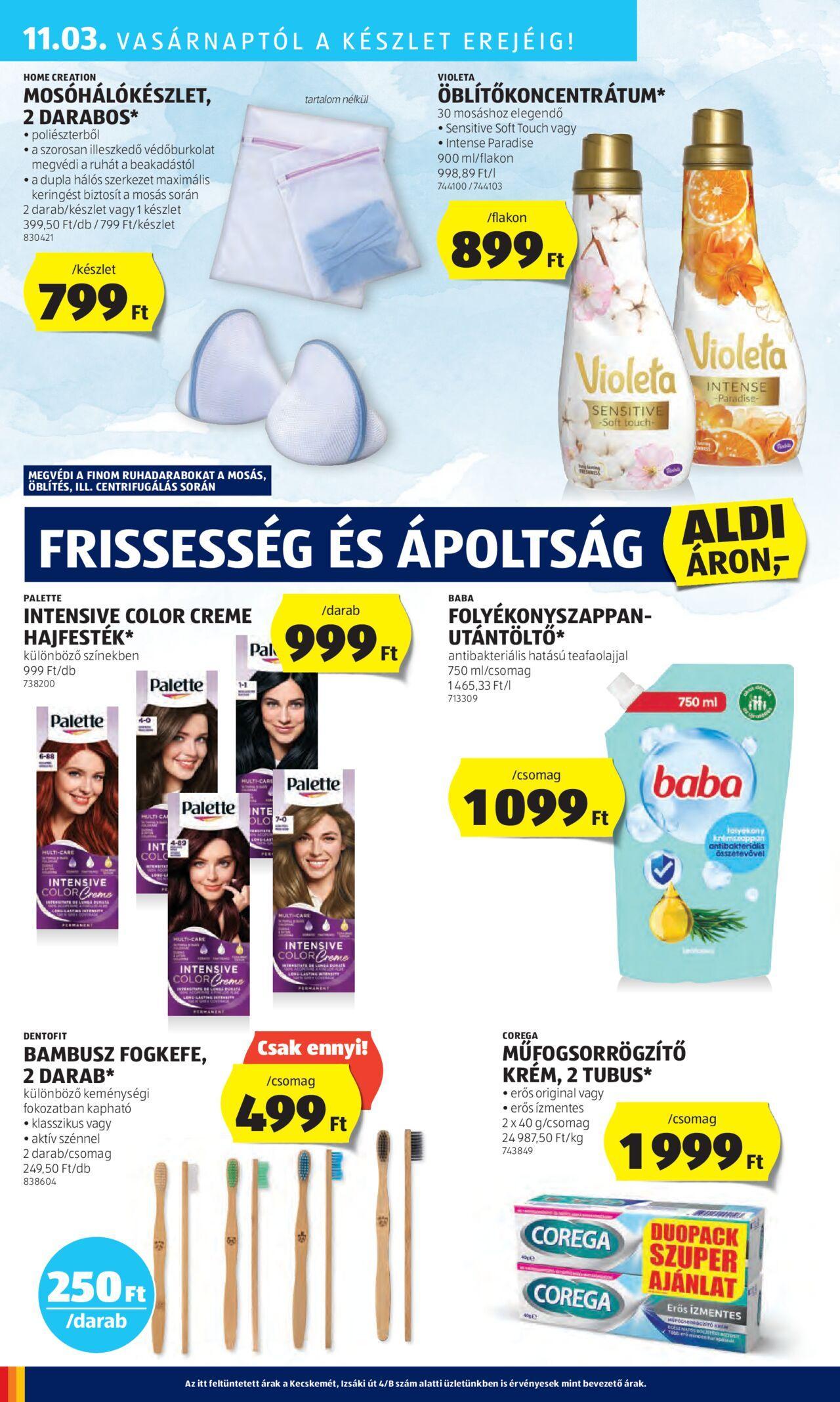 aldi - Akciós újság új Aldi 2024.10.31. - 2024.11.06. - page: 48