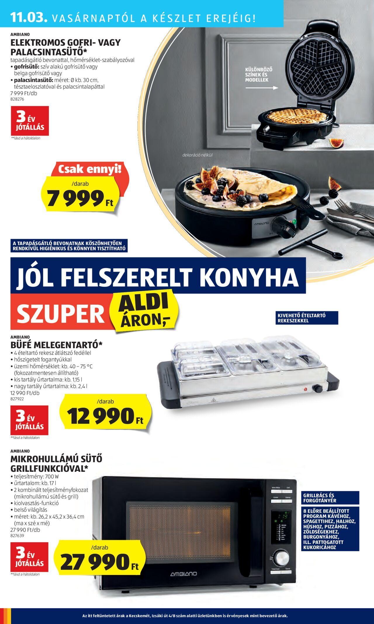 aldi - Akciós újság új Aldi 2024.10.31. - 2024.11.06. - page: 42