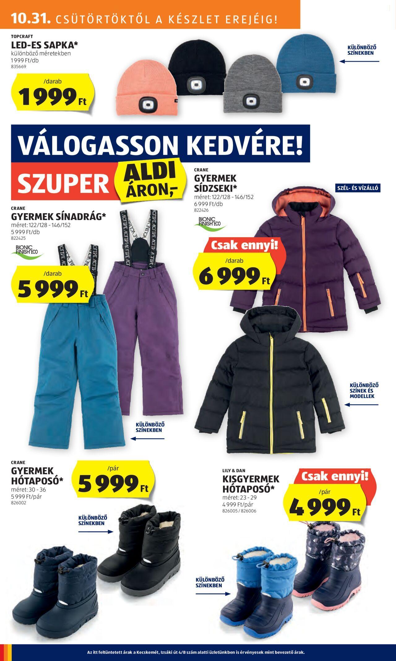 aldi - Akciós újság új Aldi 2024.10.31. - 2024.11.06. - page: 20