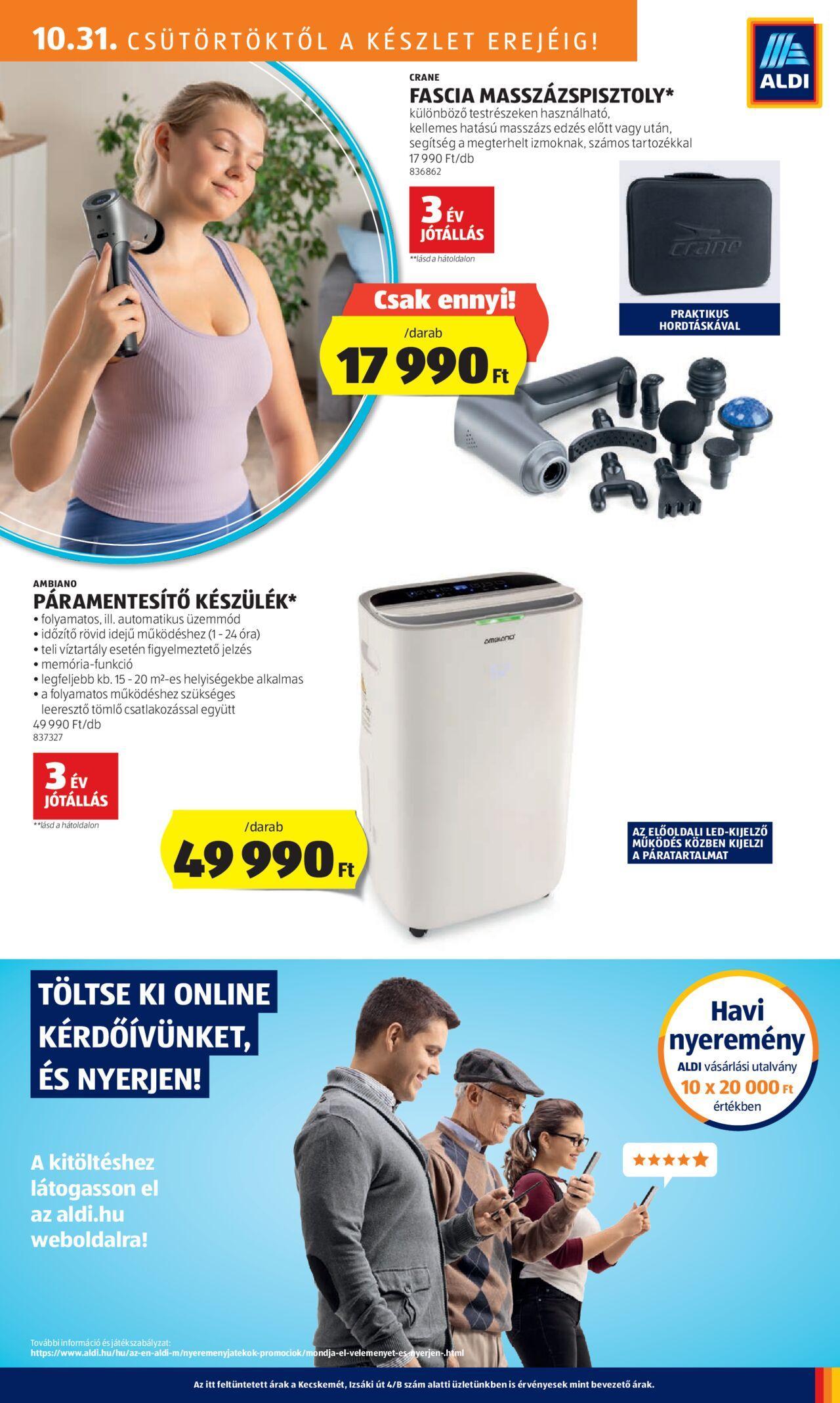 aldi - Akciós újság új Aldi 2024.10.31. - 2024.11.06. - page: 23