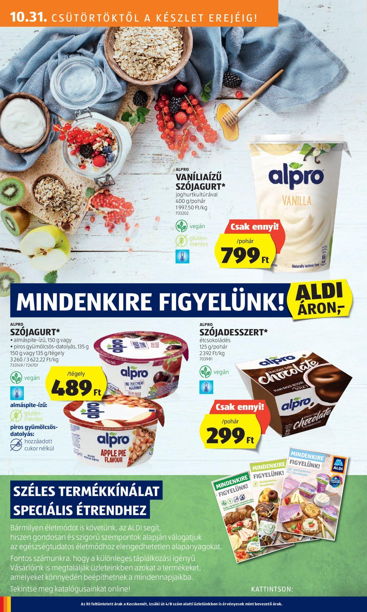 aldi - Akciós újság új Aldi 2024.10.31. - 2024.11.06. - page: 18