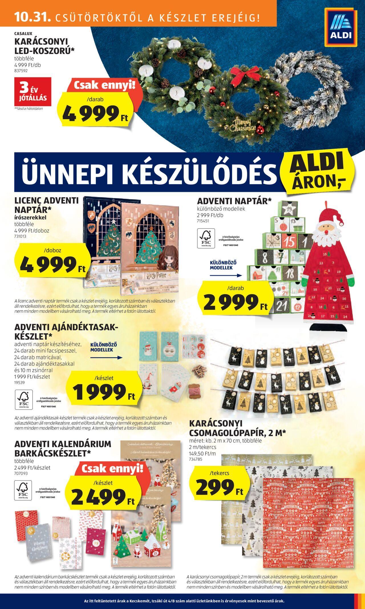 aldi - Akciós újság új Aldi 2024.10.31. - 2024.11.06. - page: 25