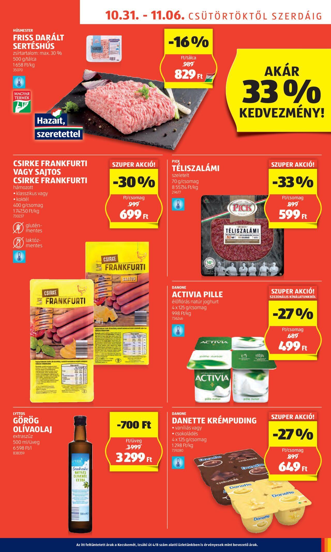 aldi - Akciós újság új Aldi 2024.10.31. - 2024.11.06. - page: 5