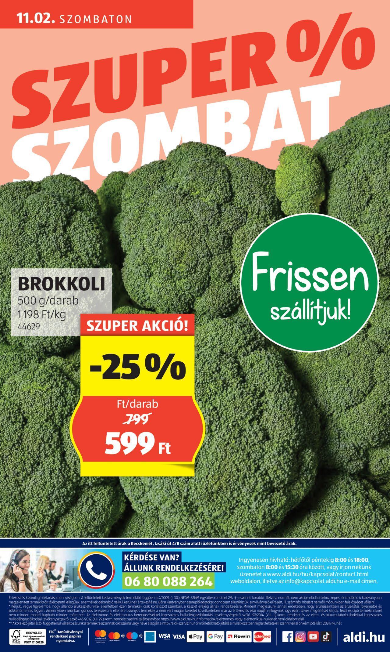 aldi - Akciós újság új Aldi 2024.10.31. - 2024.11.06. - page: 56