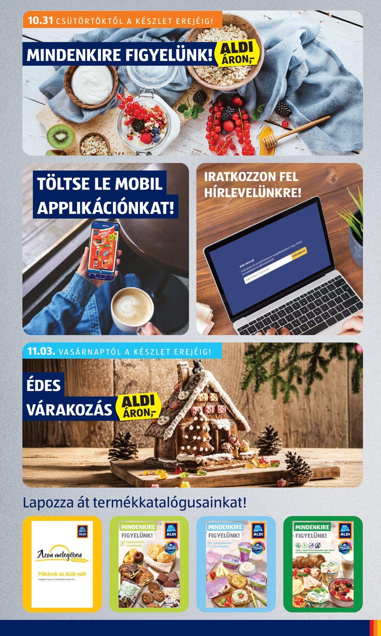 aldi - Akciós újság új Aldi 2024.10.31. - 2024.11.06. - page: 3