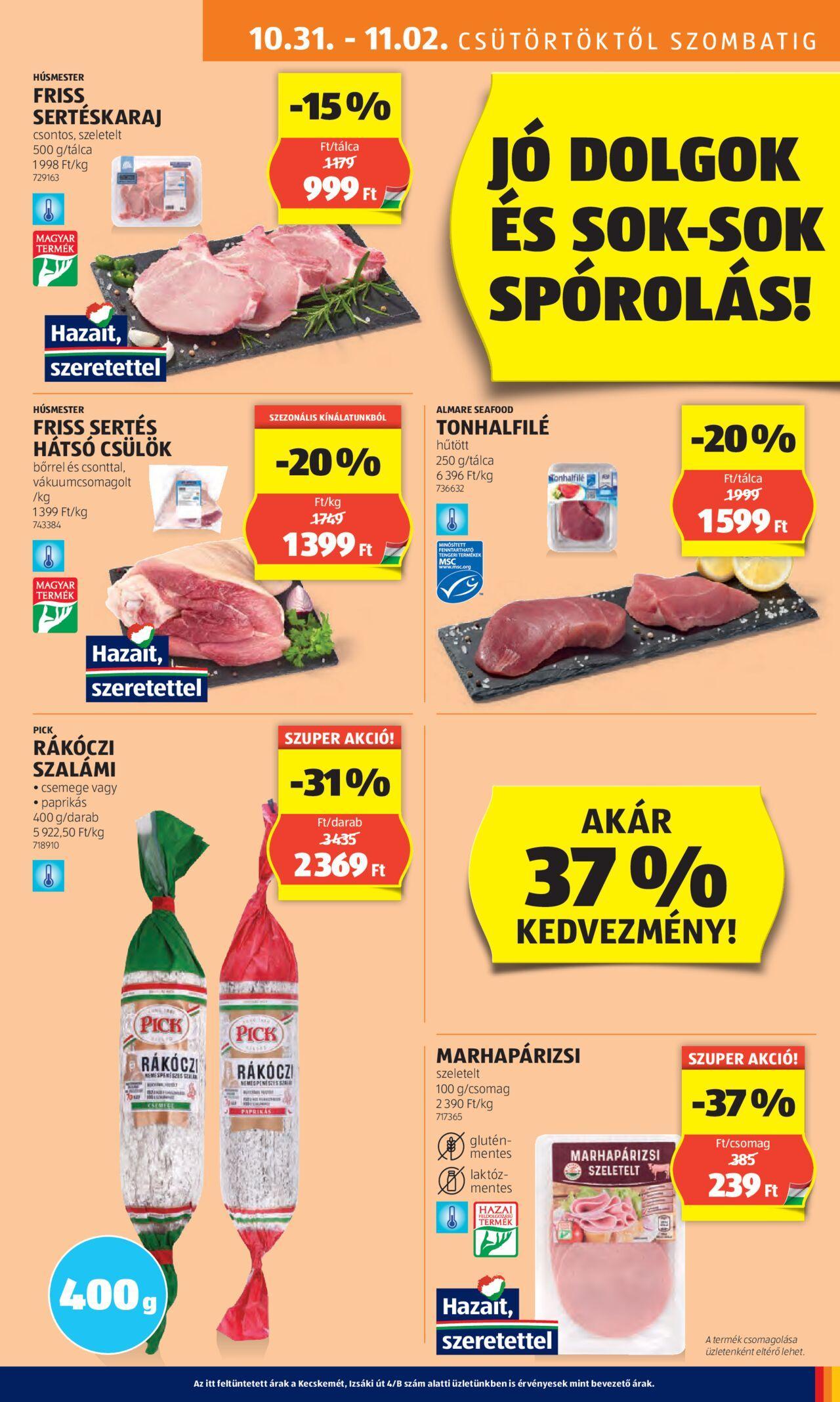 aldi - Akciós újság új Aldi 2024.10.31. - 2024.11.06. - page: 7