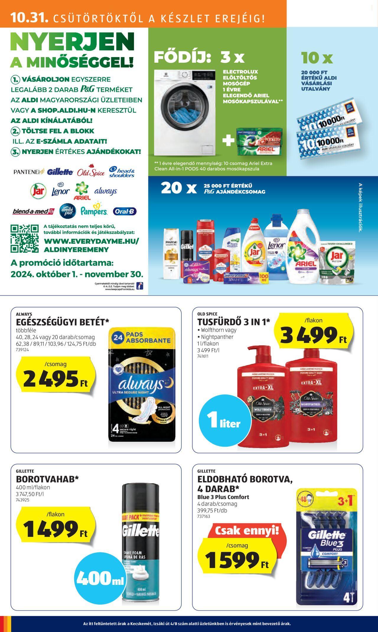 aldi - Akciós újság új Aldi 2024.10.31. - 2024.11.06. - page: 28