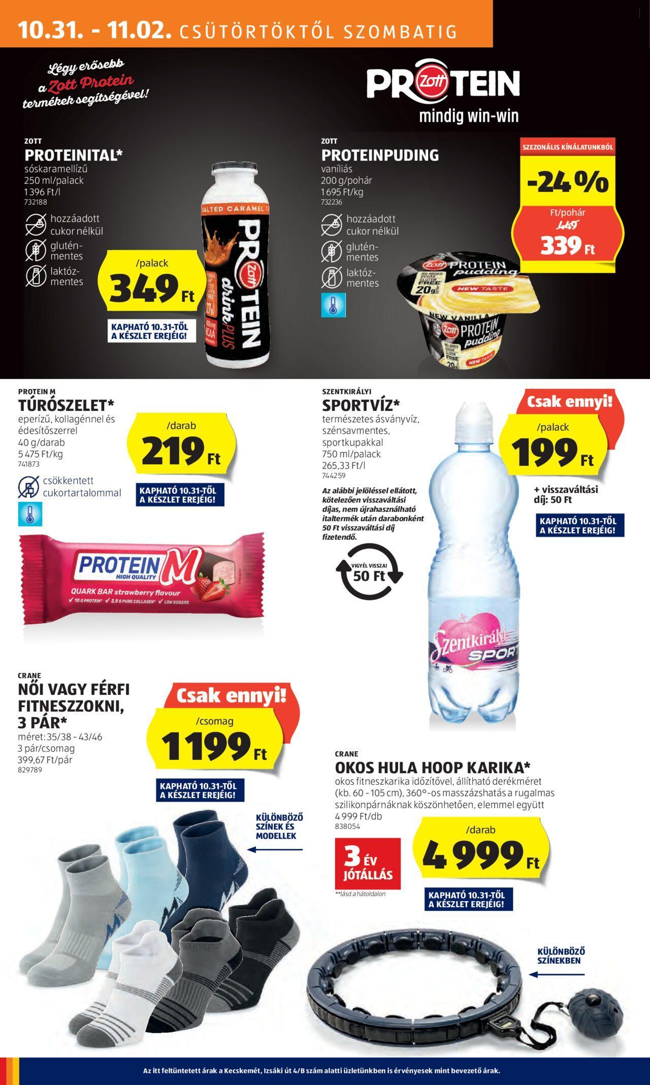 aldi - Akciós újság új Aldi 2024.10.31. - 2024.11.06. - page: 22