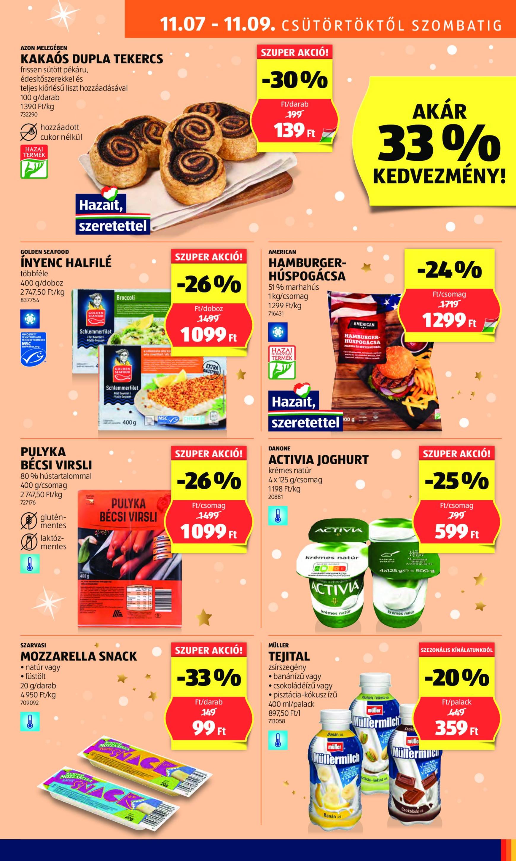 aldi - Aldi akciós újság, érvényes 11.07. - 11.13. - page: 9