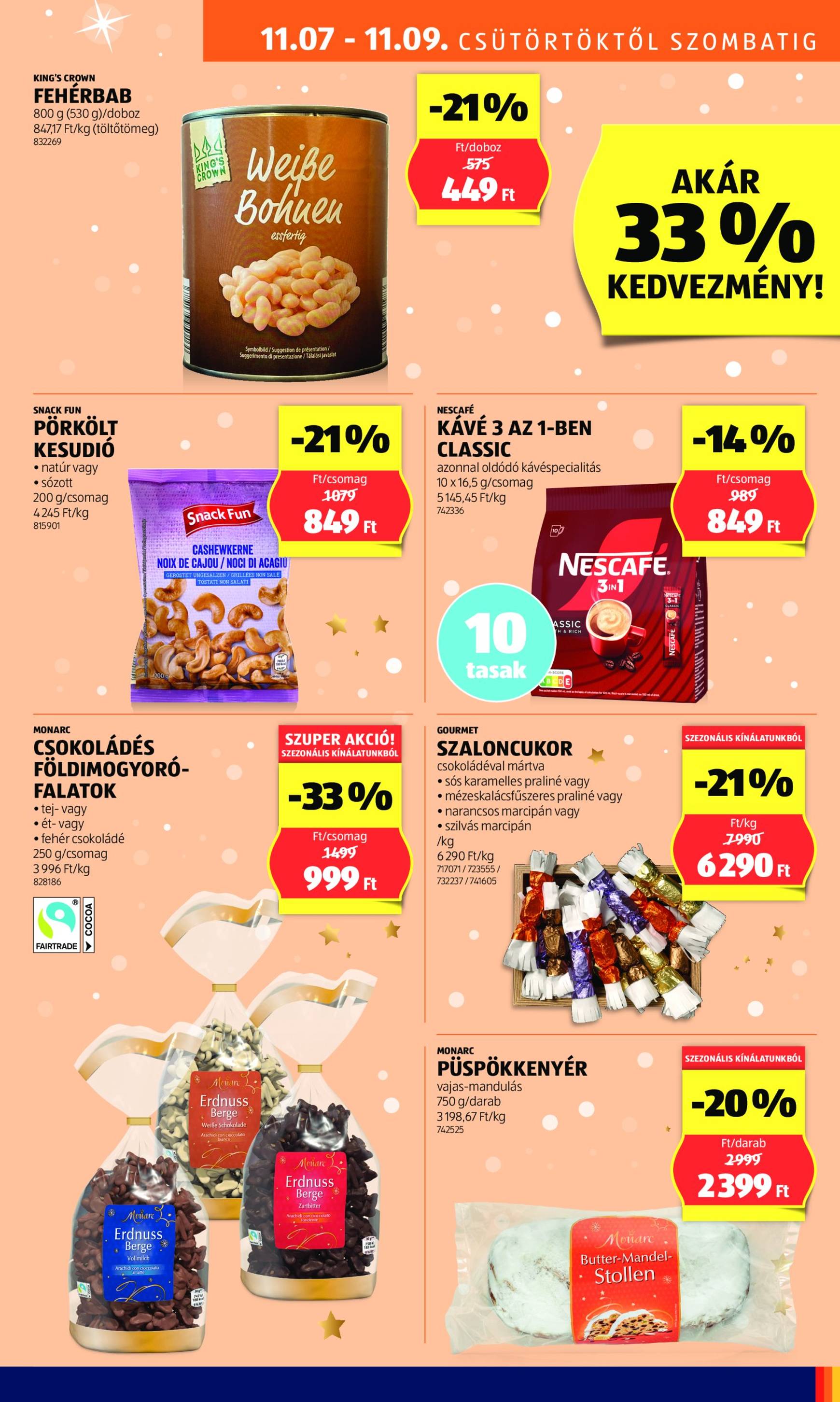 aldi - Aldi akciós újság, érvényes 11.07. - 11.13. - page: 11