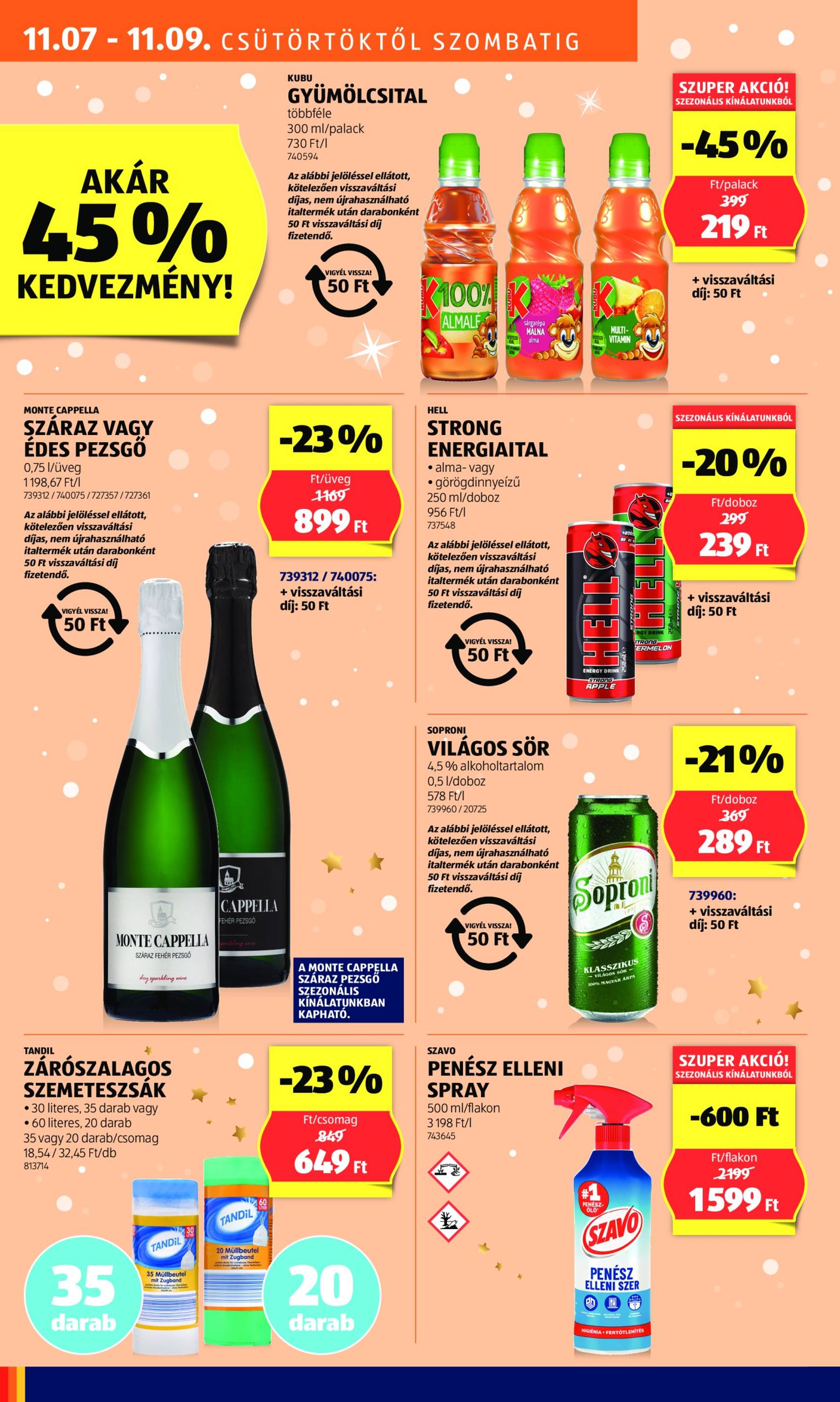 aldi - Aldi akciós újság, érvényes 11.07. - 11.13. - page: 12