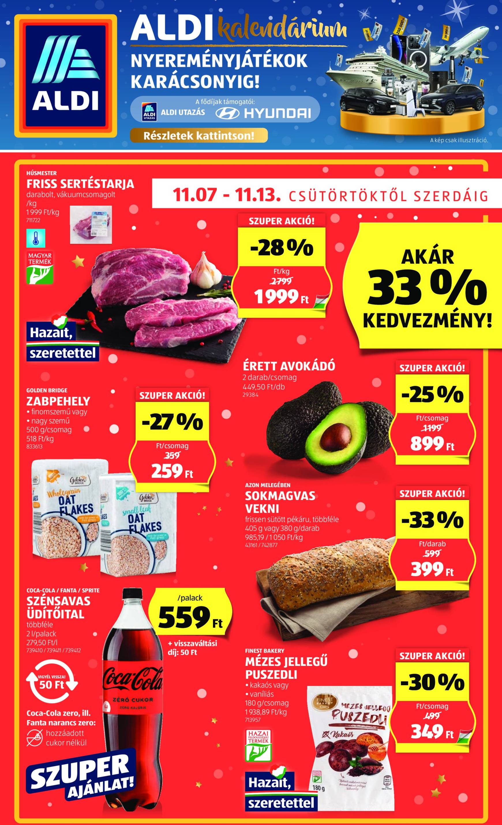 aldi - Aldi akciós újság, érvényes 11.07. - 11.13.