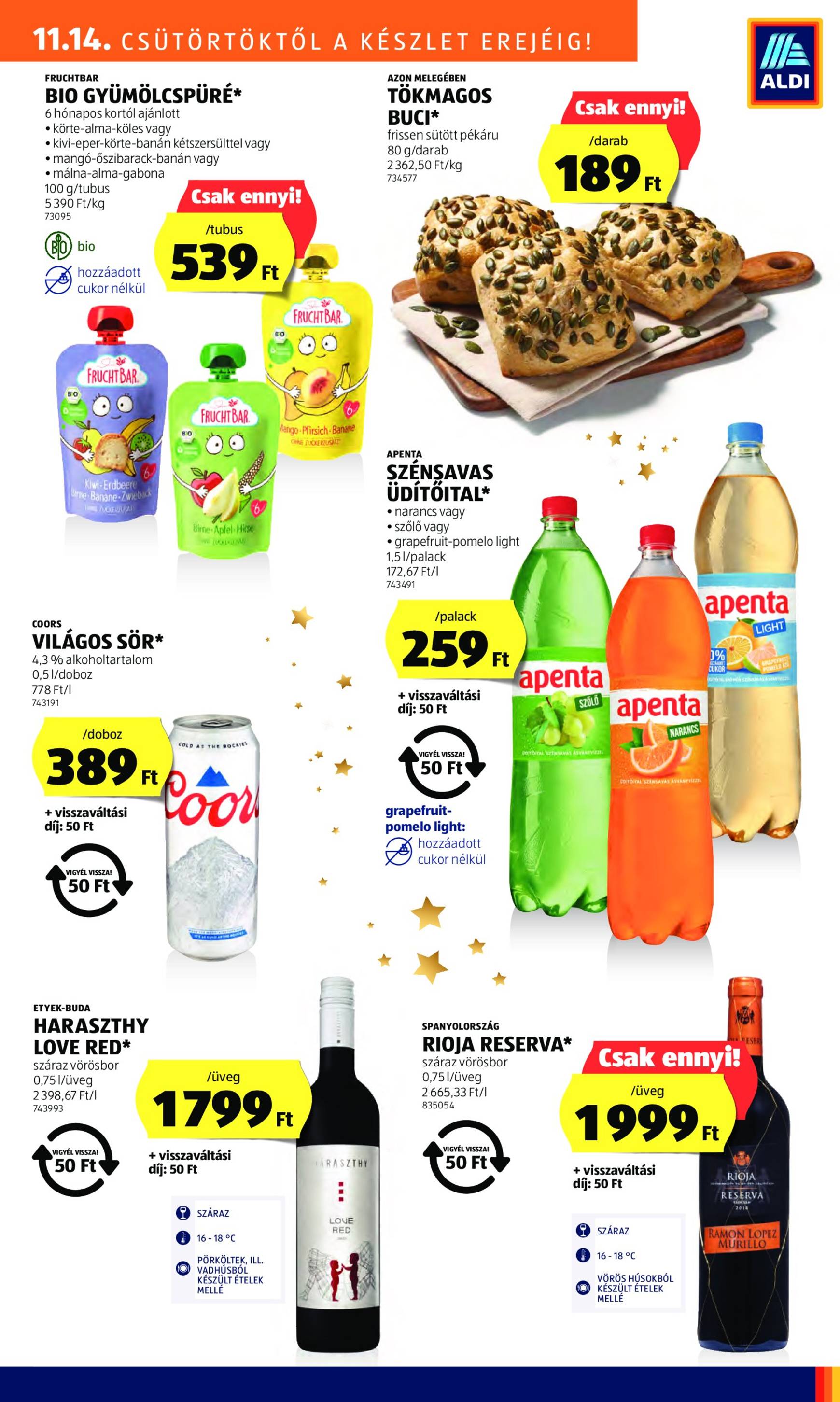 aldi - Aldi akciós újság, érvényes 11.14. - 11.20. - page: 15