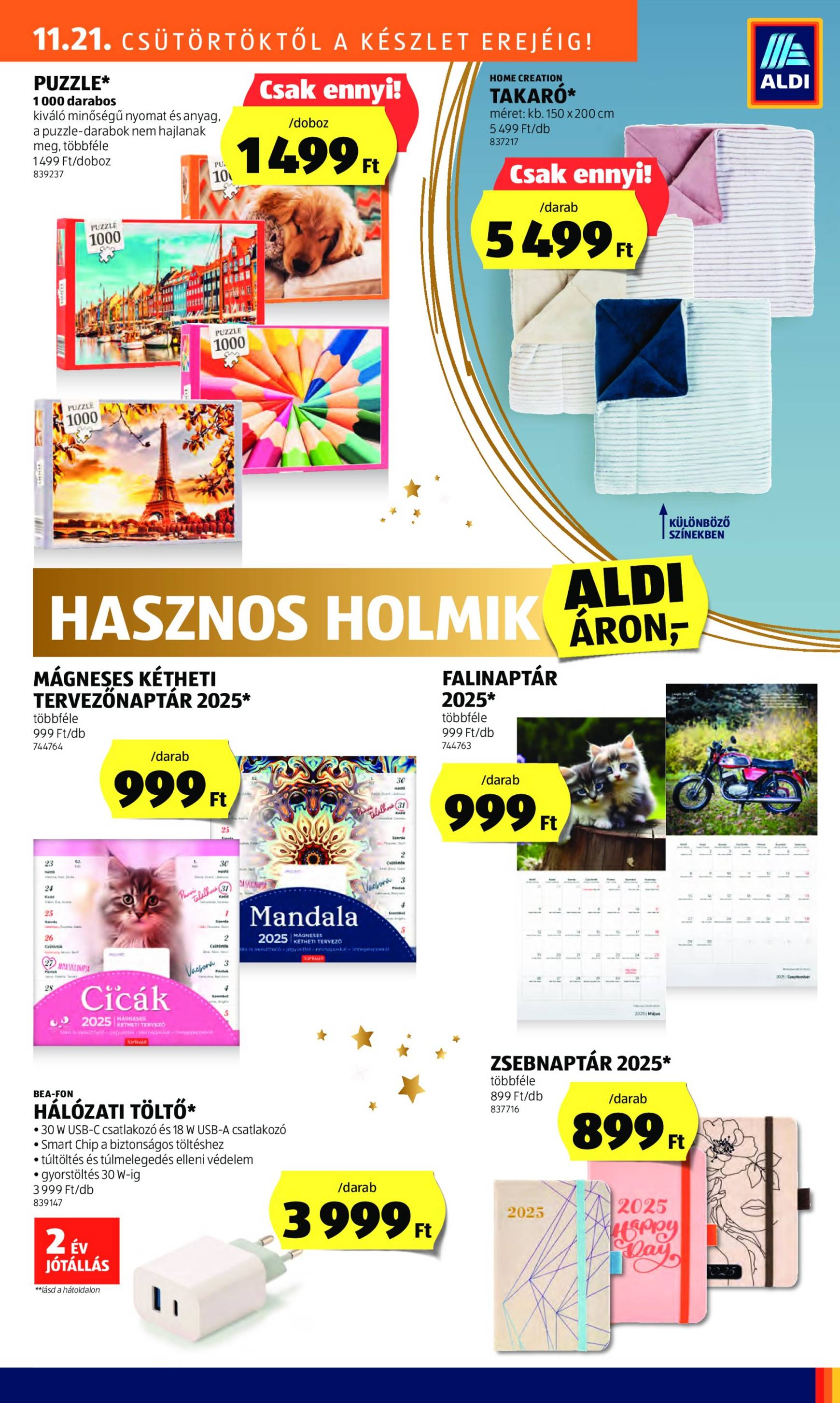 aldi - Aldi akciós újság, érvényes 11.21. - 11.27. - page: 39