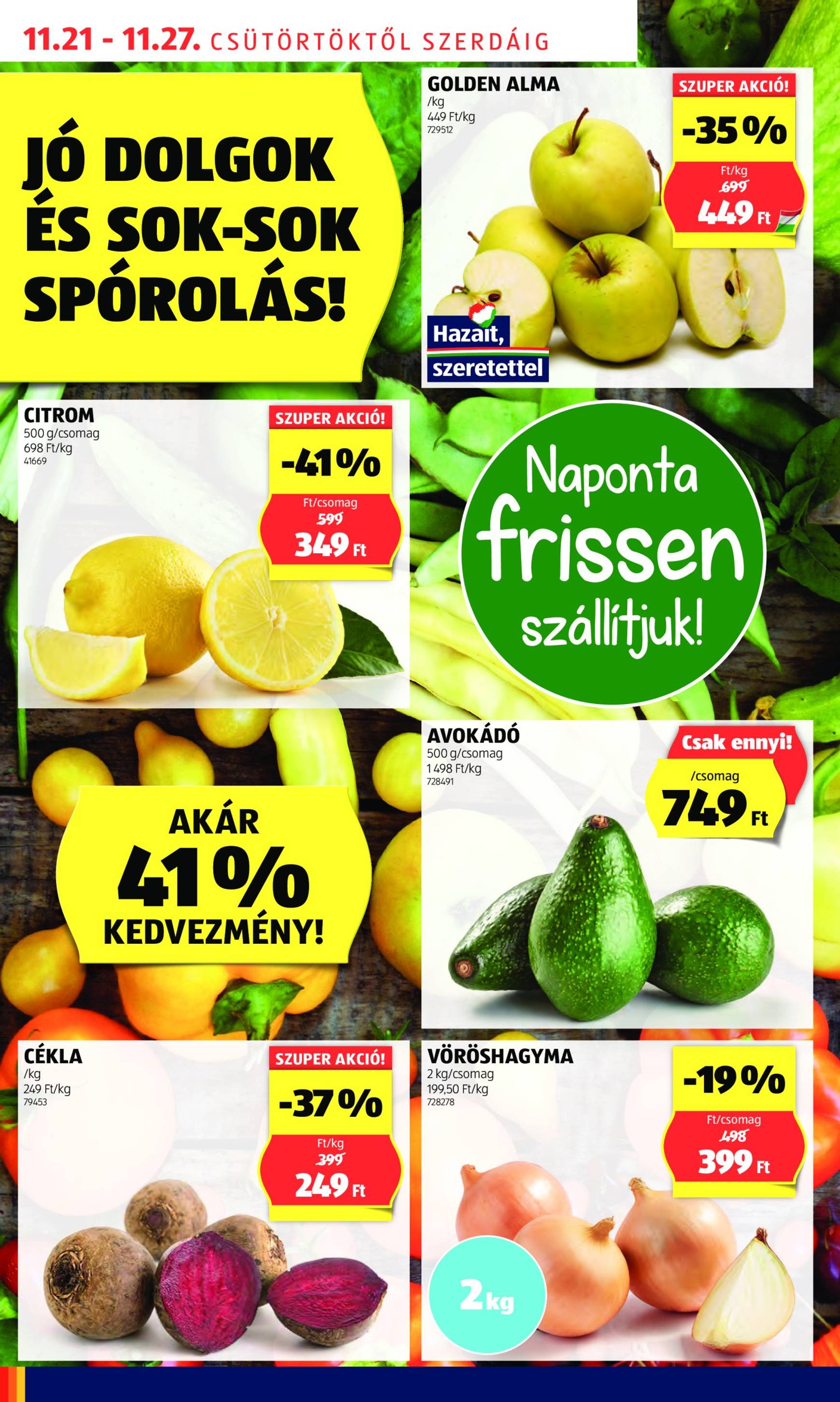 aldi - Aldi akciós újság, érvényes 11.21. - 11.27. - page: 4