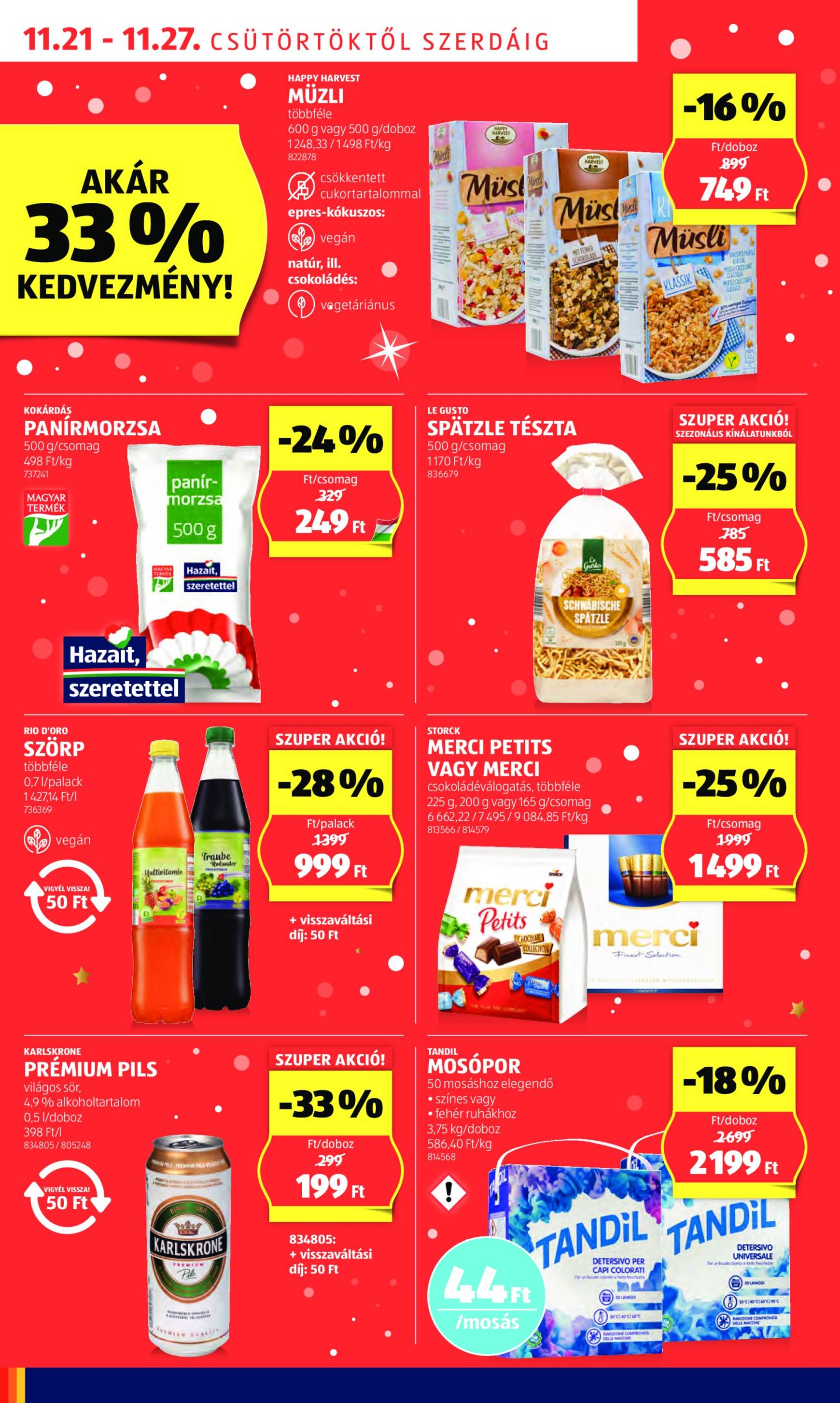 aldi - Aldi akciós újság, érvényes 11.21. - 11.27. - page: 6