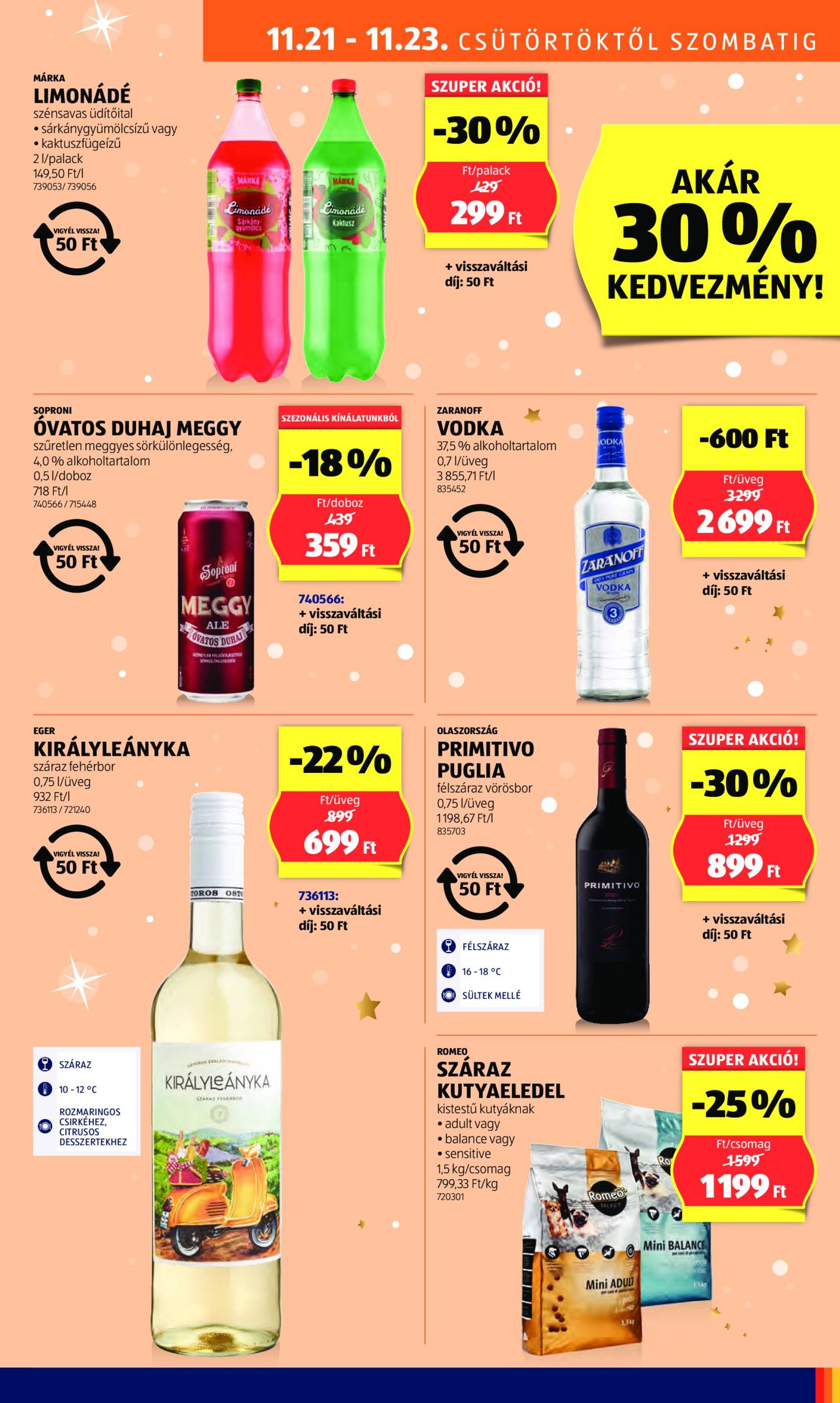 aldi - Aldi akciós újság, érvényes 11.21. - 11.27. - page: 17