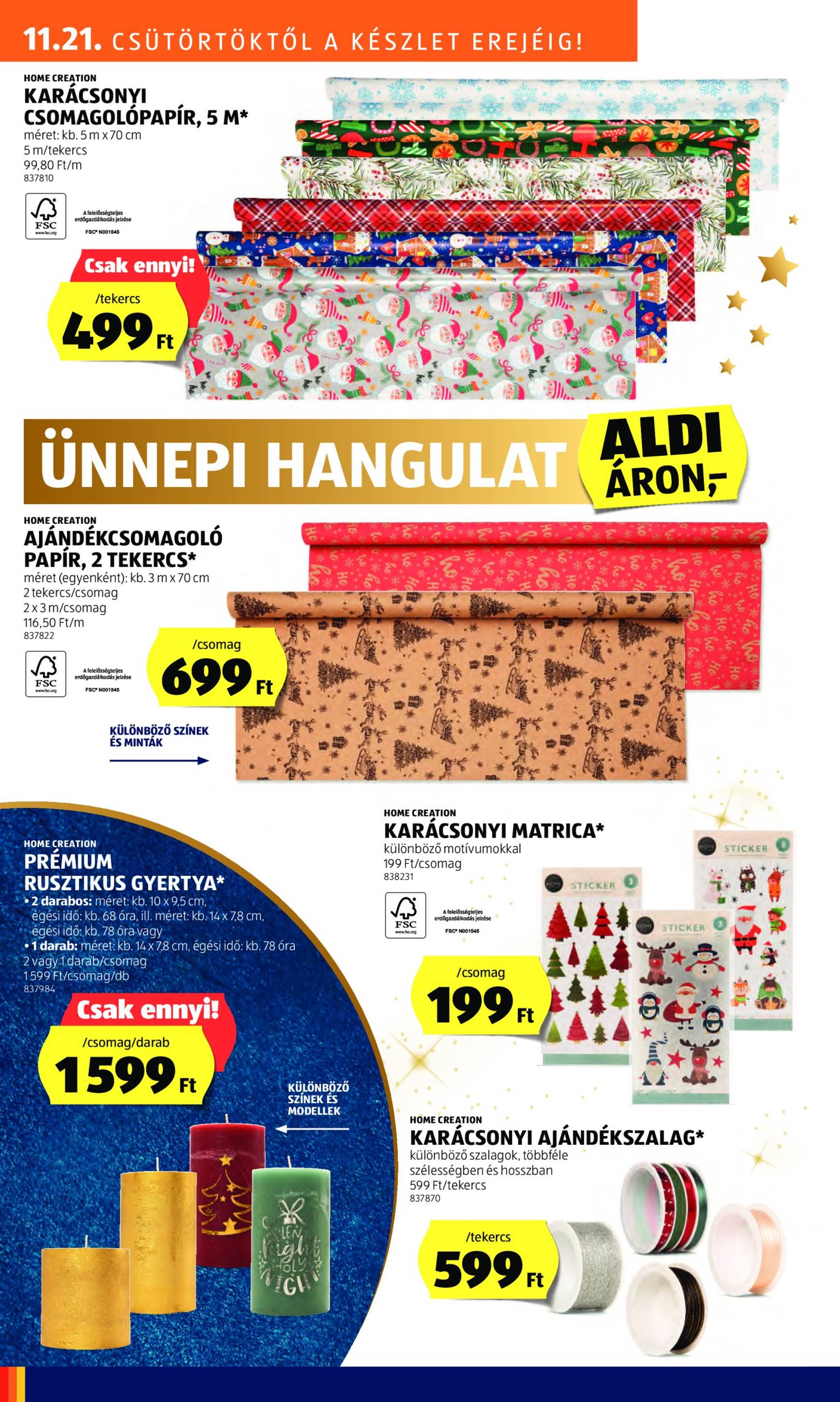 aldi - Aldi akciós újság, érvényes 11.21. - 11.27. - page: 40