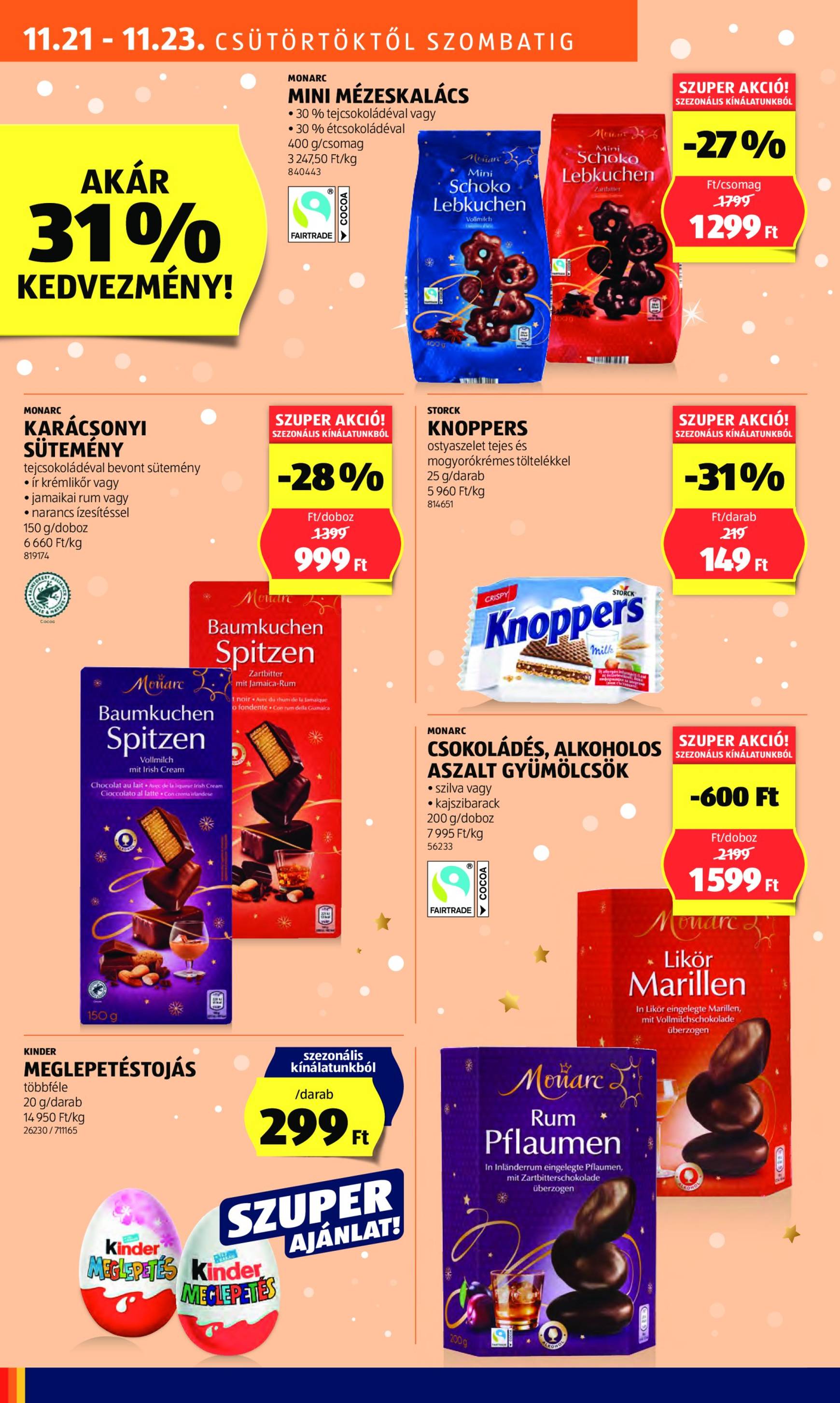 aldi - Aldi akciós újság, érvényes 11.21. - 11.27. - page: 16