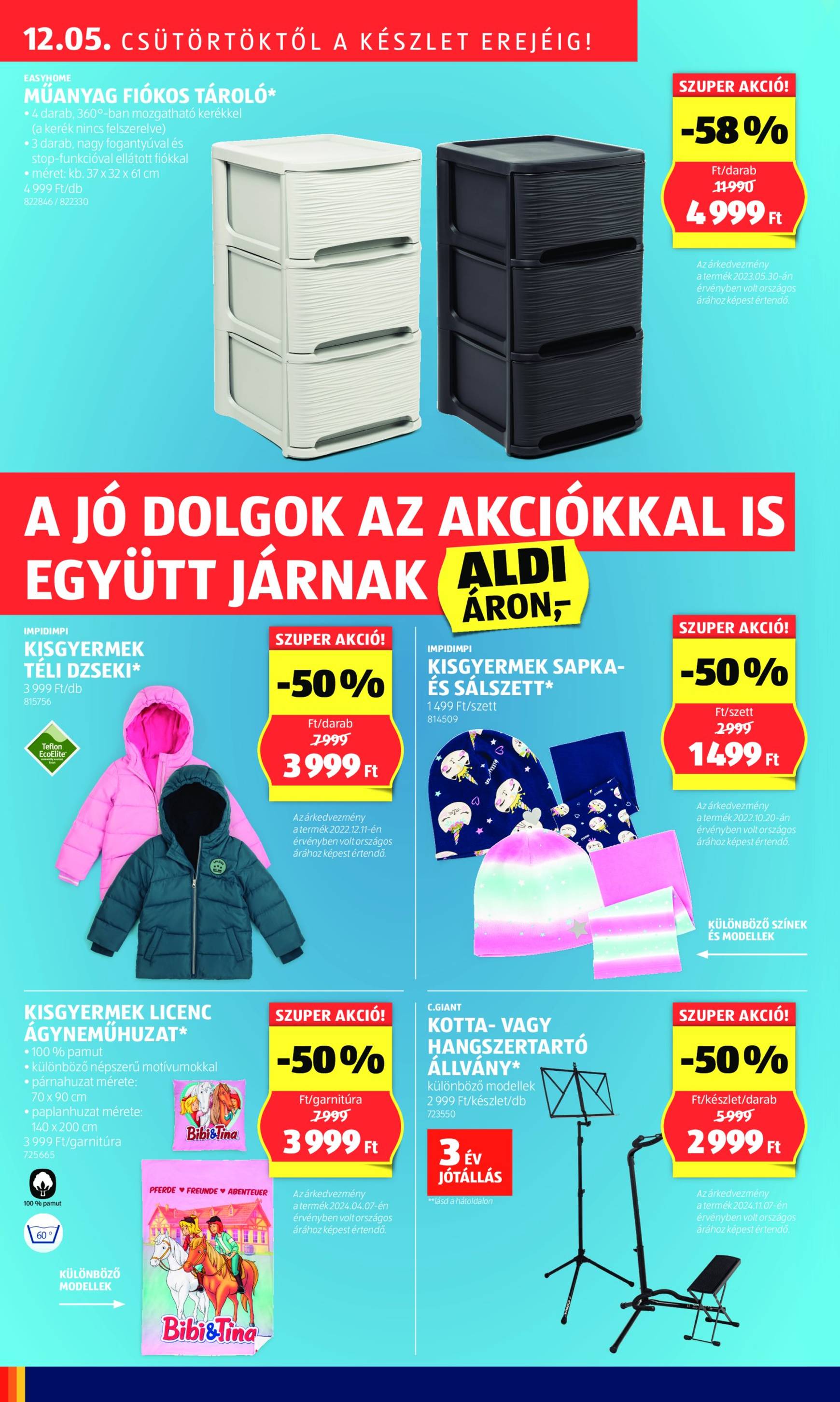 aldi - Aldi - Üzletnyitás: Körmend, akciós újság, érvényes 12.05. - 12.07. - page: 14