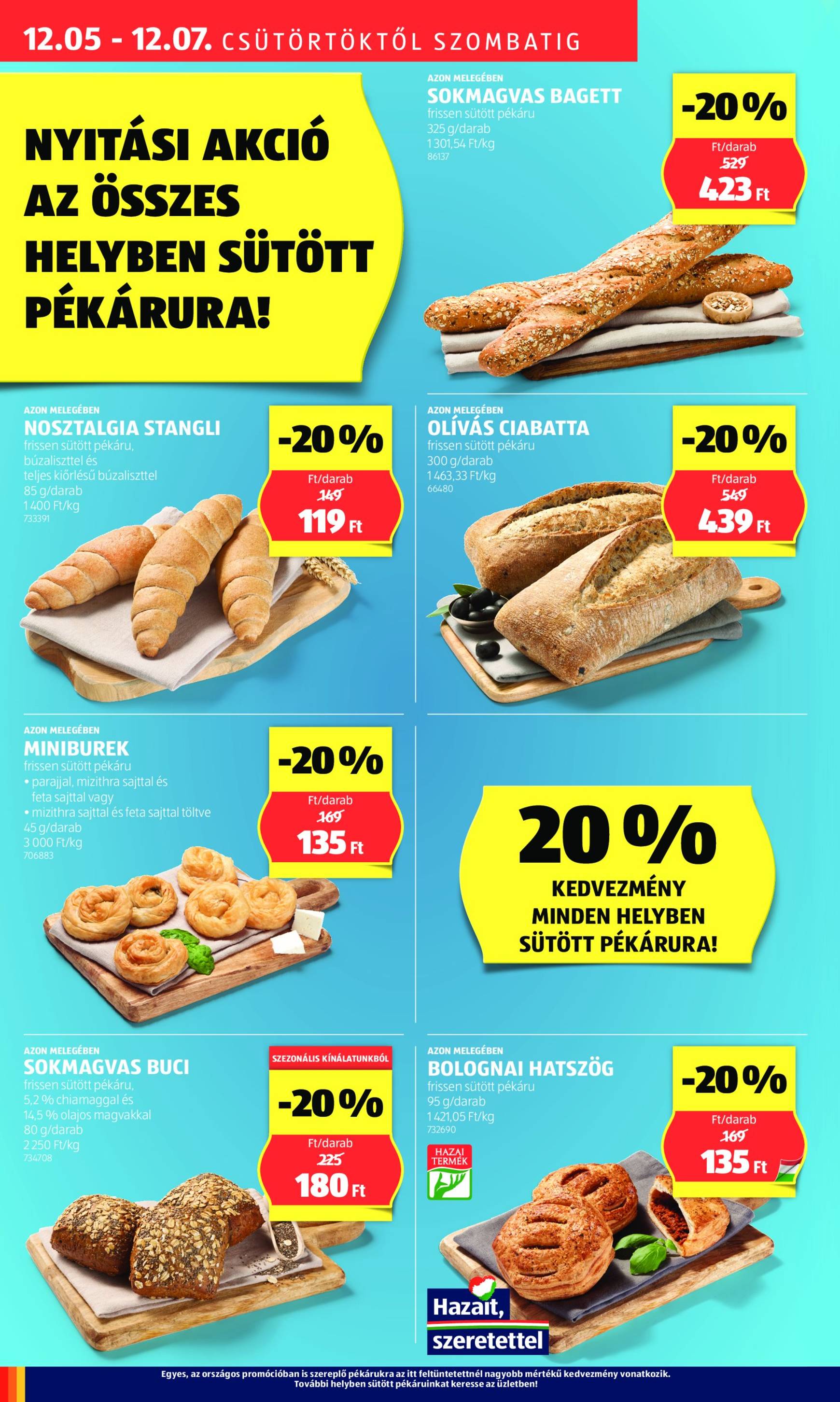 aldi - Aldi - Üzletnyitás: Körmend, akciós újság, érvényes 12.05. - 12.07. - page: 6