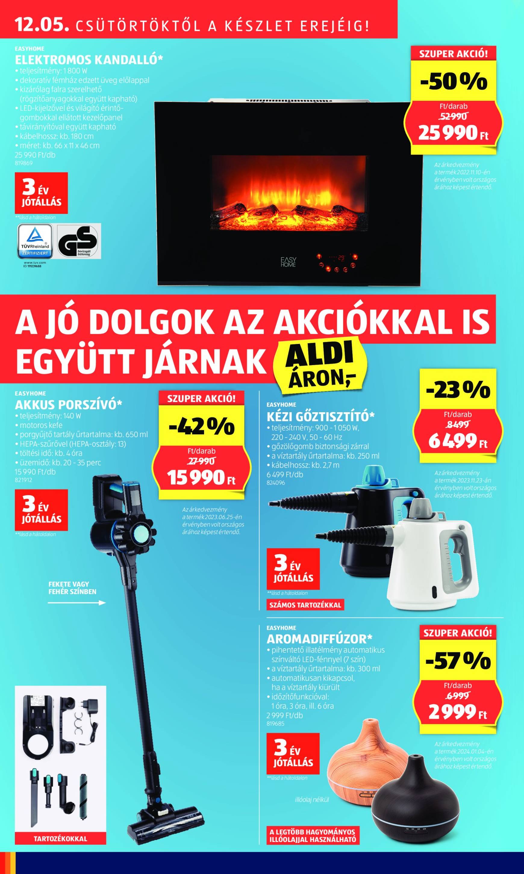 aldi - Aldi - Üzletnyitás: Körmend, akciós újság, érvényes 12.05. - 12.07. - page: 12