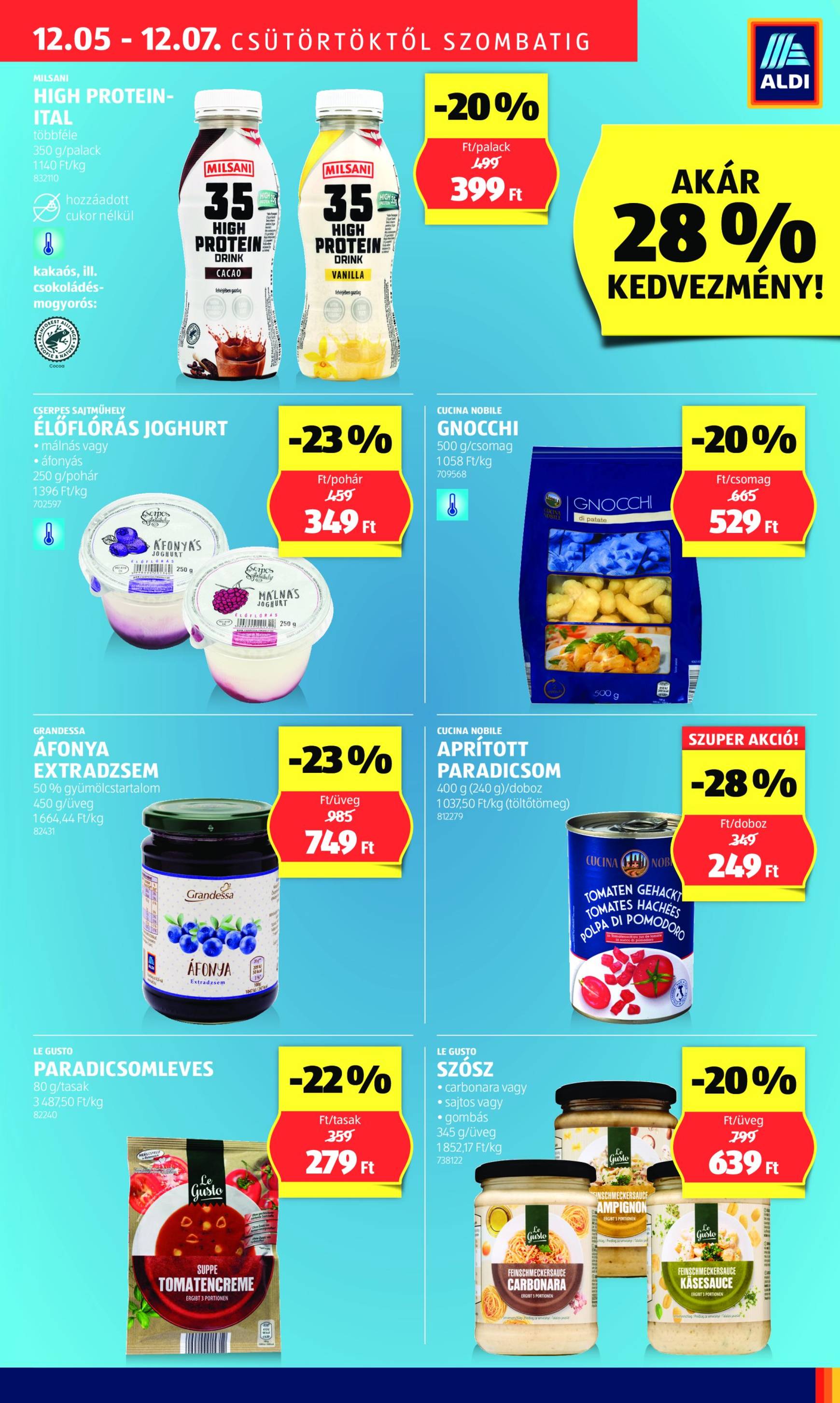 aldi - Aldi - Üzletnyitás: Körmend, akciós újság, érvényes 12.05. - 12.07. - page: 3