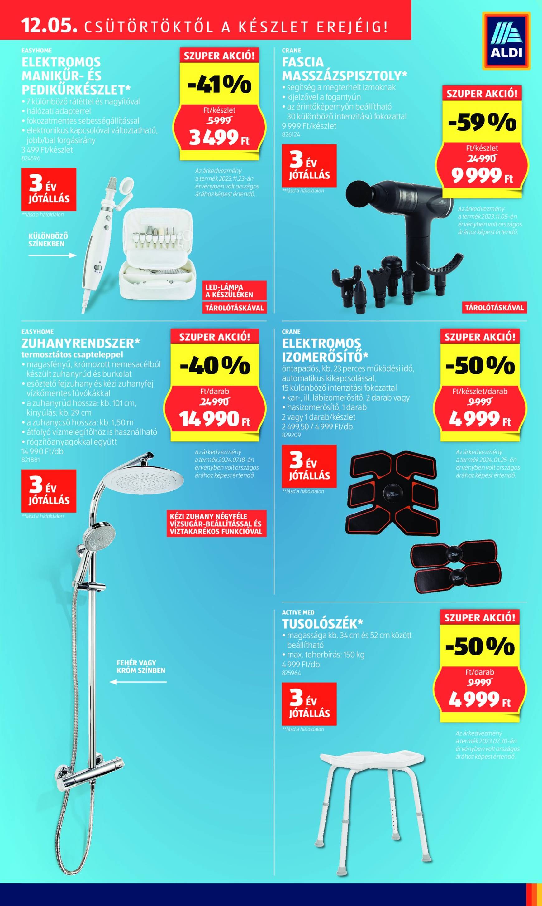 aldi - Aldi - Üzletnyitás: Körmend, akciós újság, érvényes 12.05. - 12.07. - page: 13