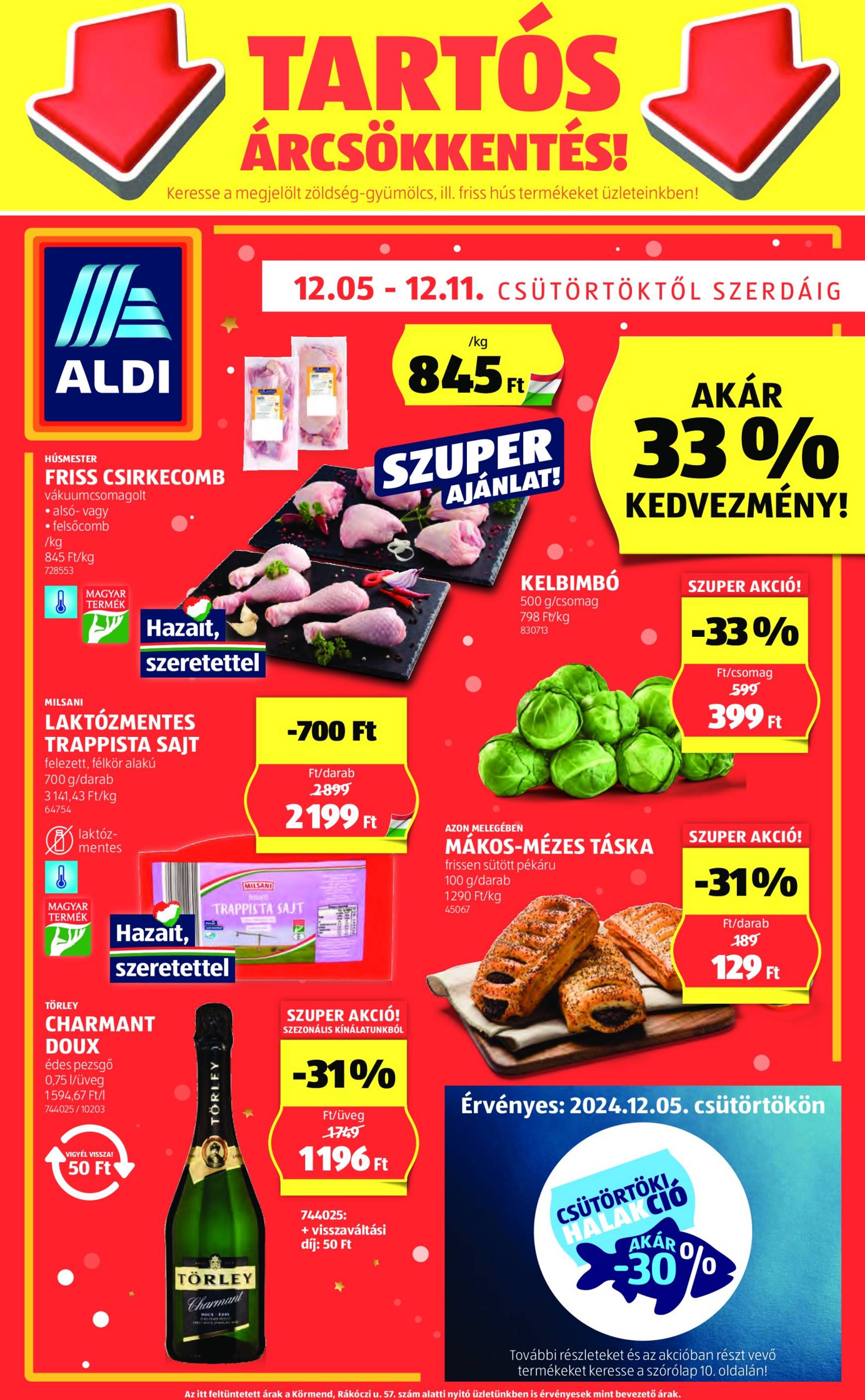 aldi - Aldi akciós újság, érvényes 12.05. - 12.11.