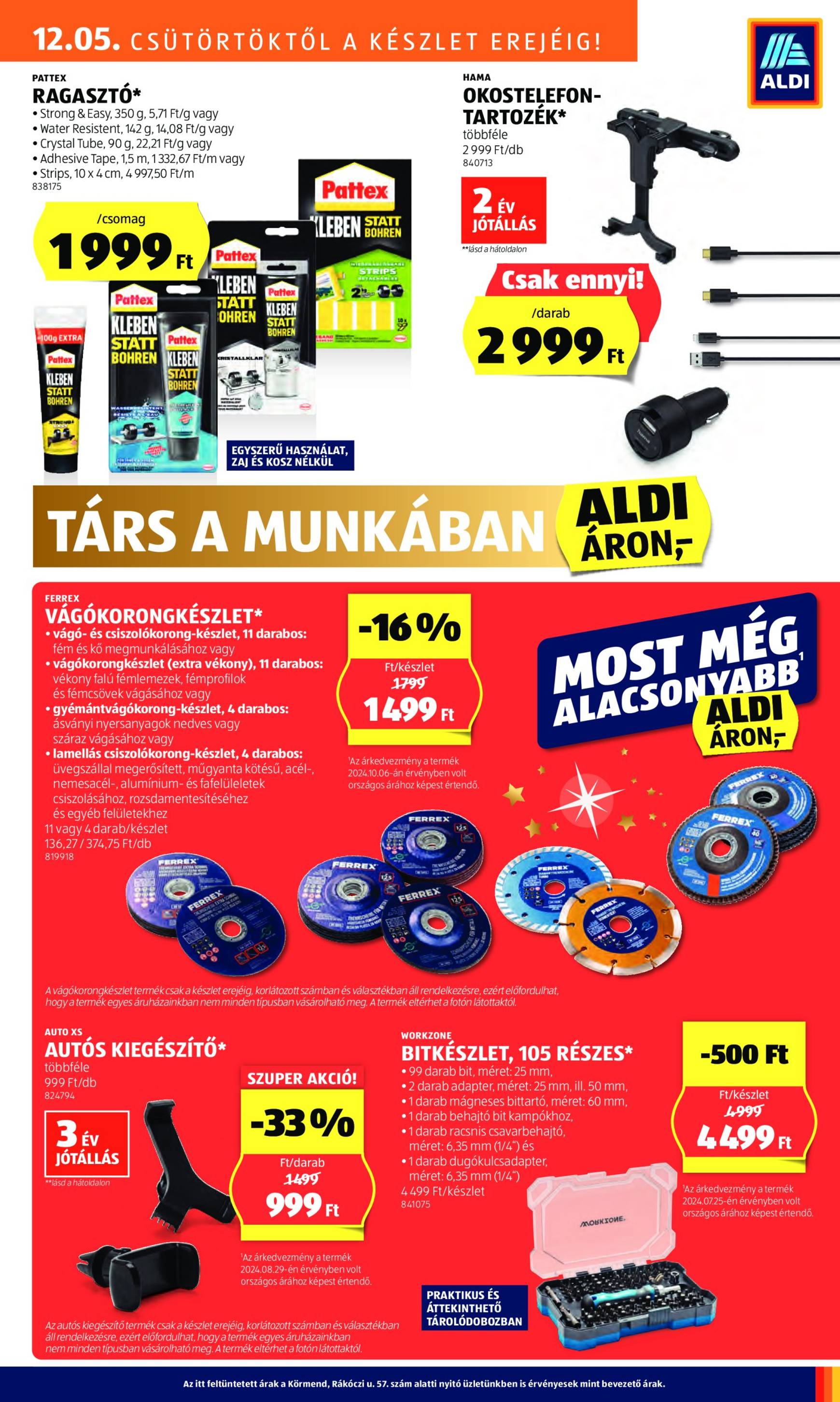 aldi - Aldi akciós újság, érvényes 12.05. - 12.11. - page: 39