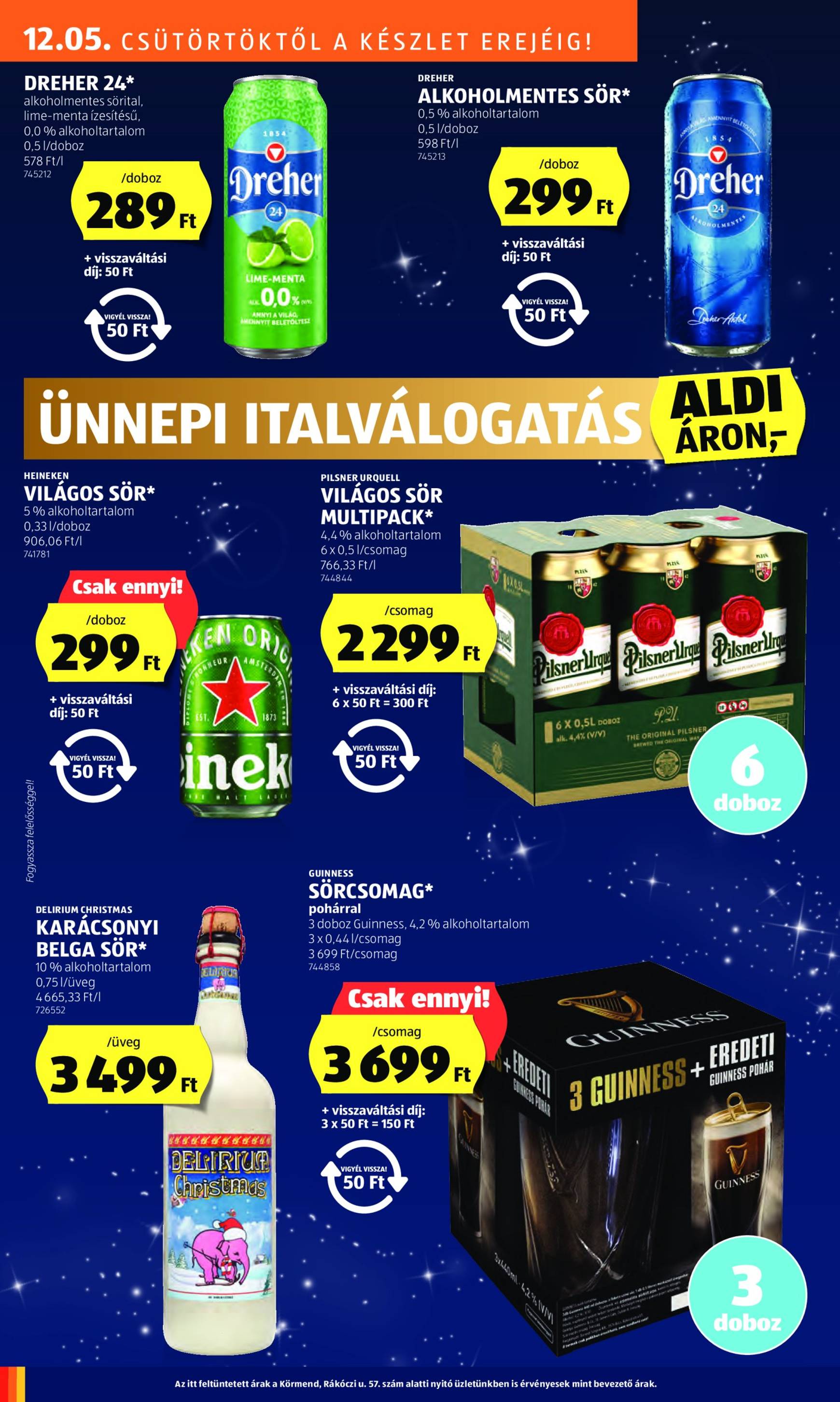 aldi - Aldi akciós újság, érvényes 12.05. - 12.11. - page: 24