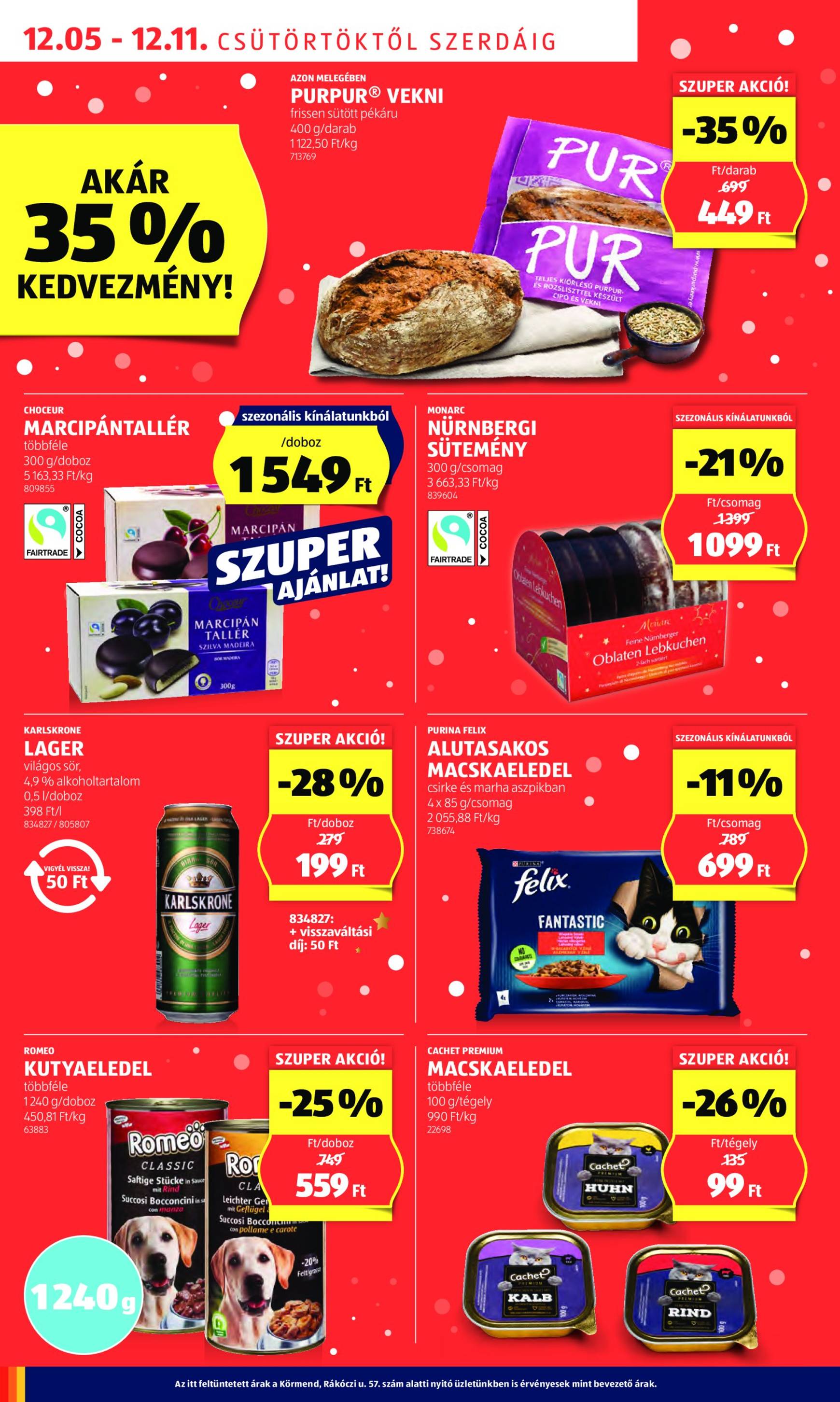 aldi - Aldi akciós újság, érvényes 12.05. - 12.11. - page: 6