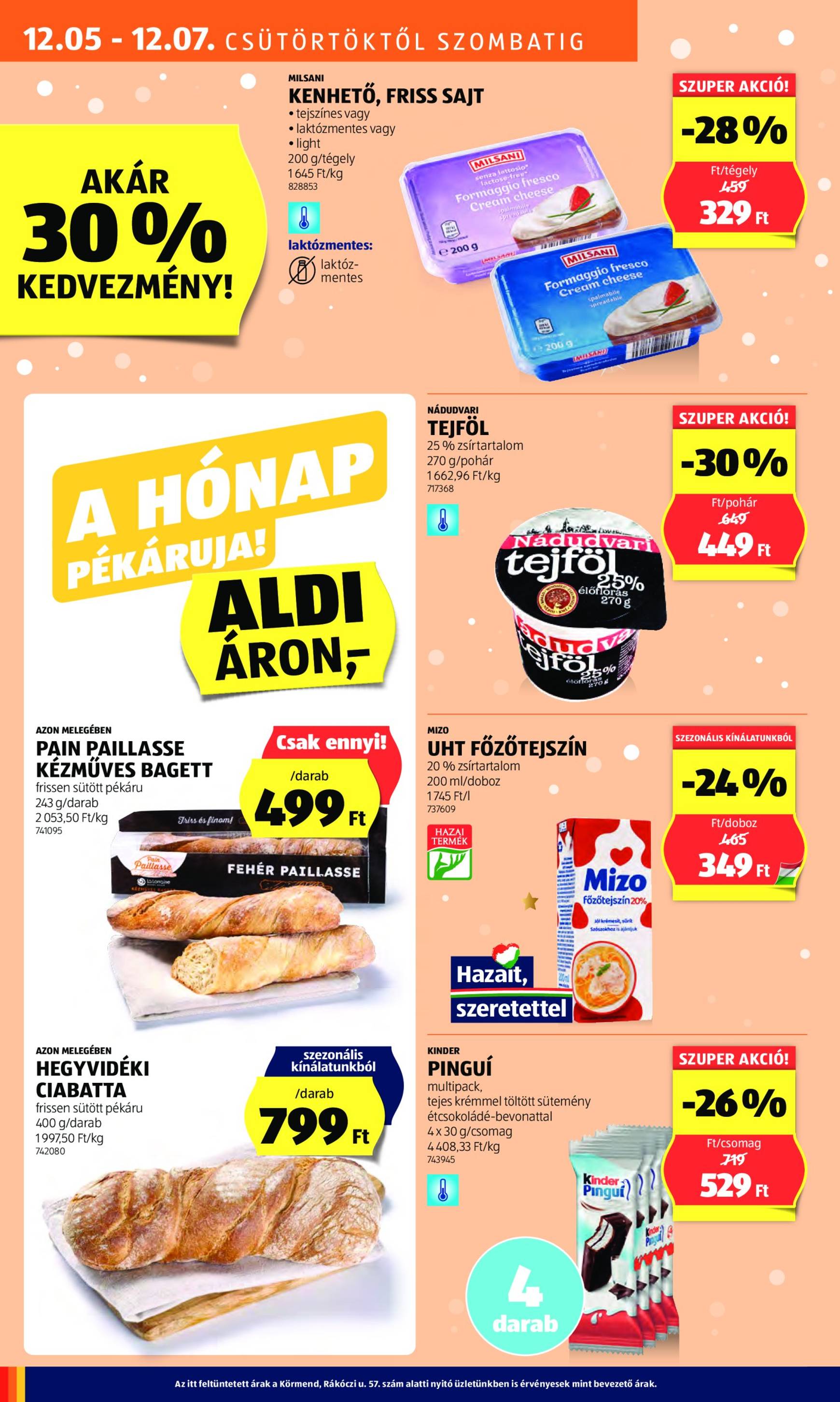 aldi - Aldi akciós újság, érvényes 12.05. - 12.11. - page: 12