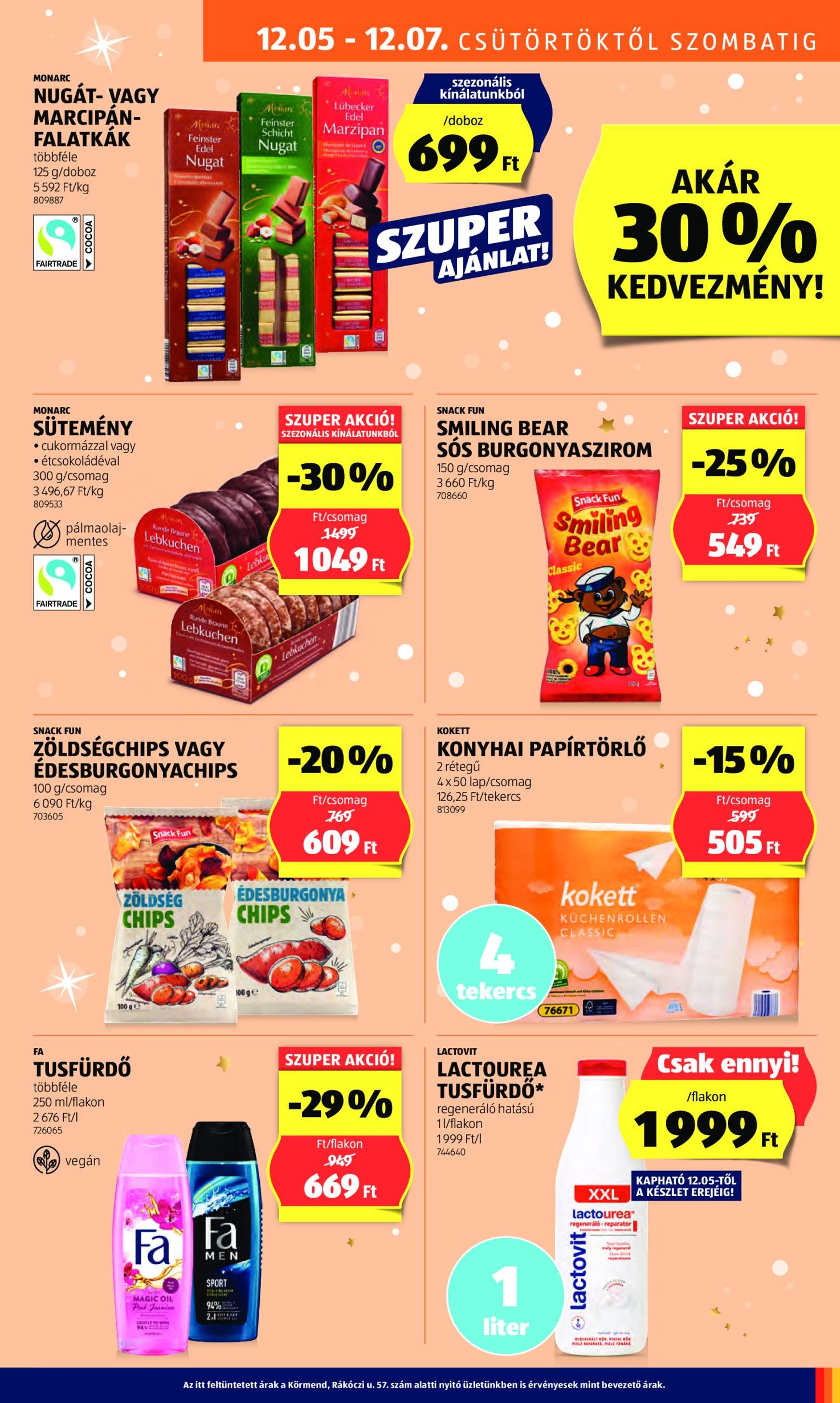 aldi - Aldi akciós újság, érvényes 12.05. - 12.11. - page: 15