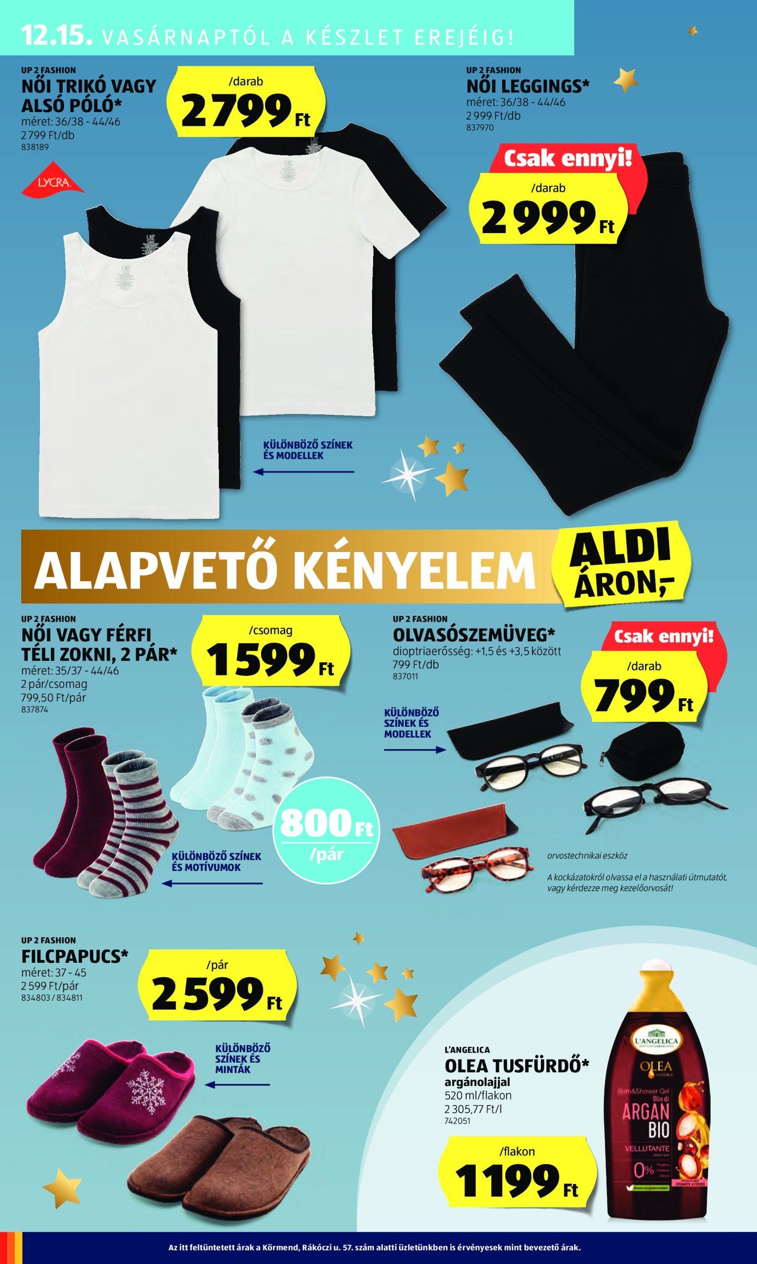 aldi - Aldi akciós újság, érvényes 12.12. - 12.18. - page: 62