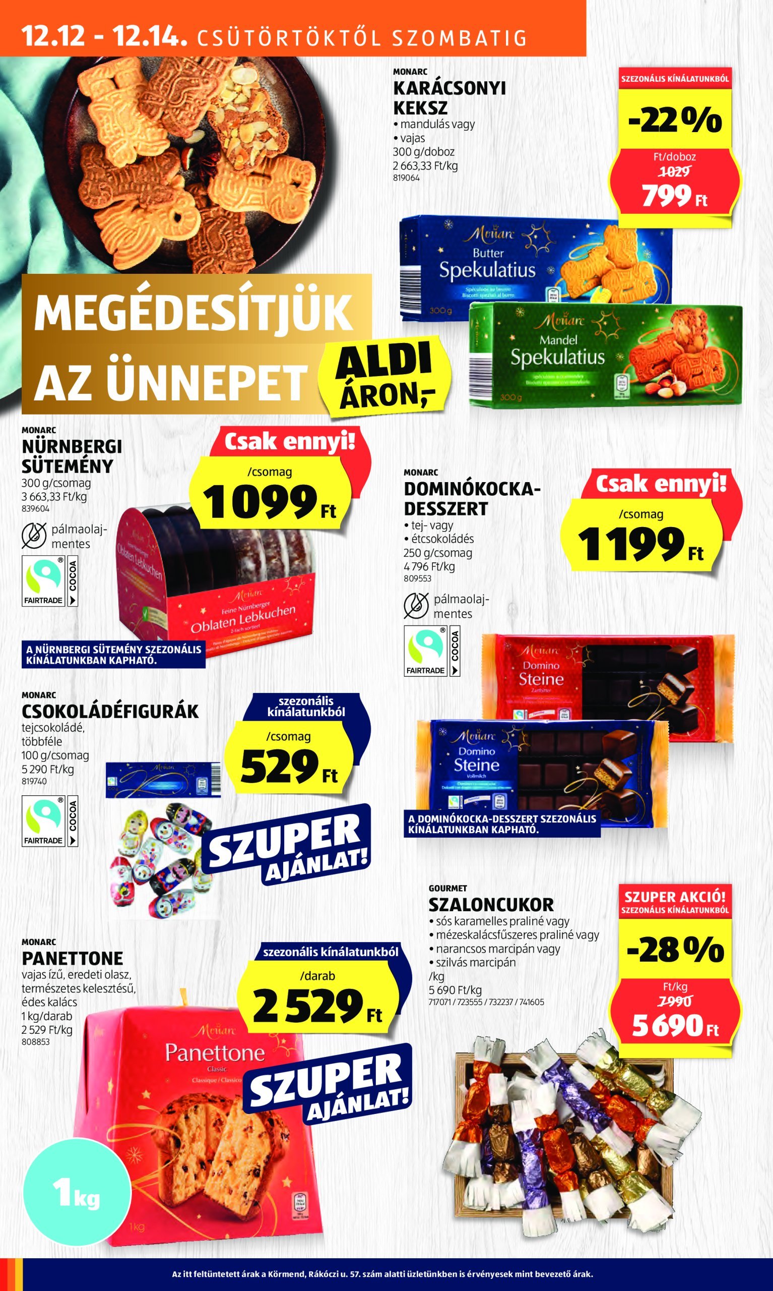 aldi - Aldi akciós újság, érvényes 12.12. - 12.18. - page: 12